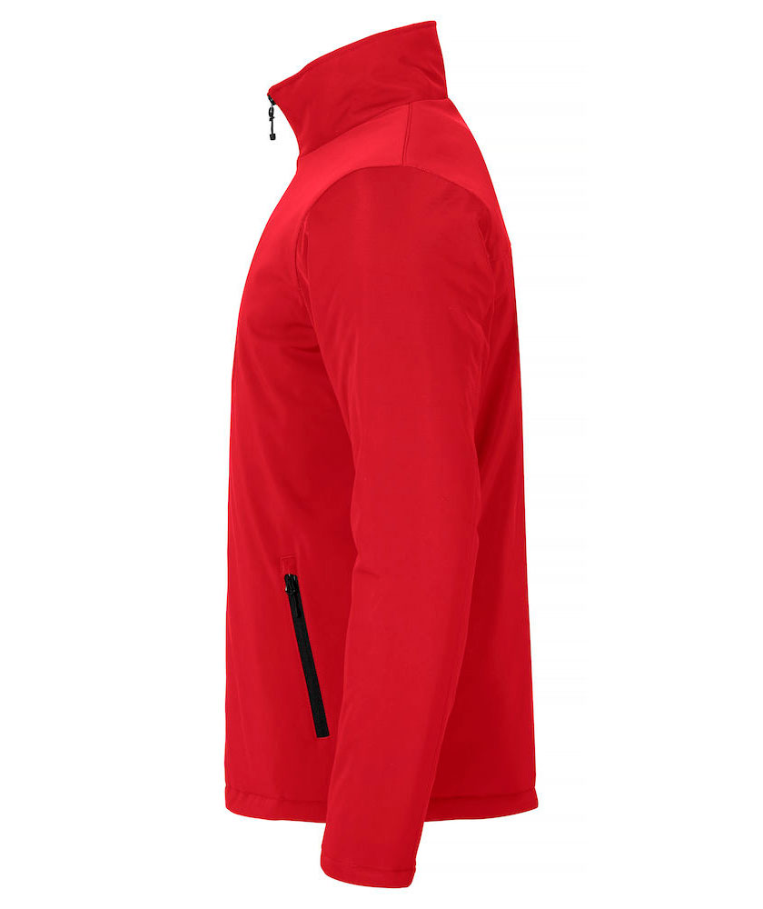 Clique lined softshell jacket, Red, large image number 2