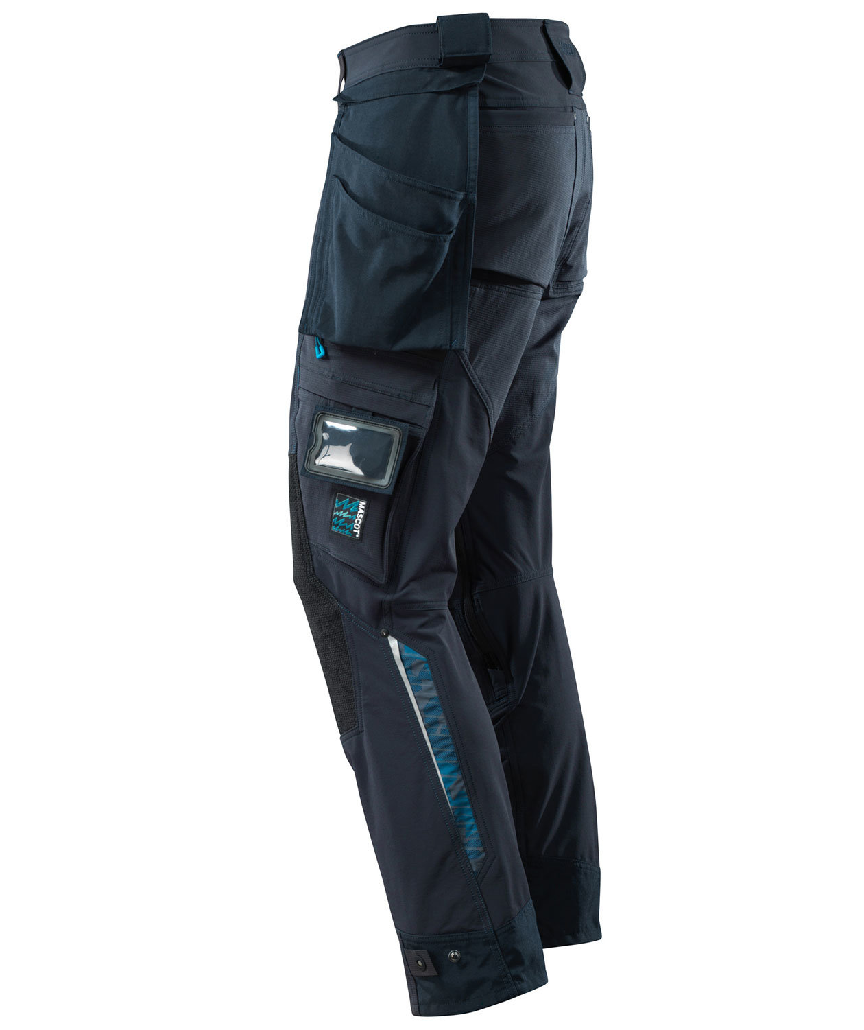 Mascot Advanced craftsman trousers Full stretch, Dark Marine, large image number 2