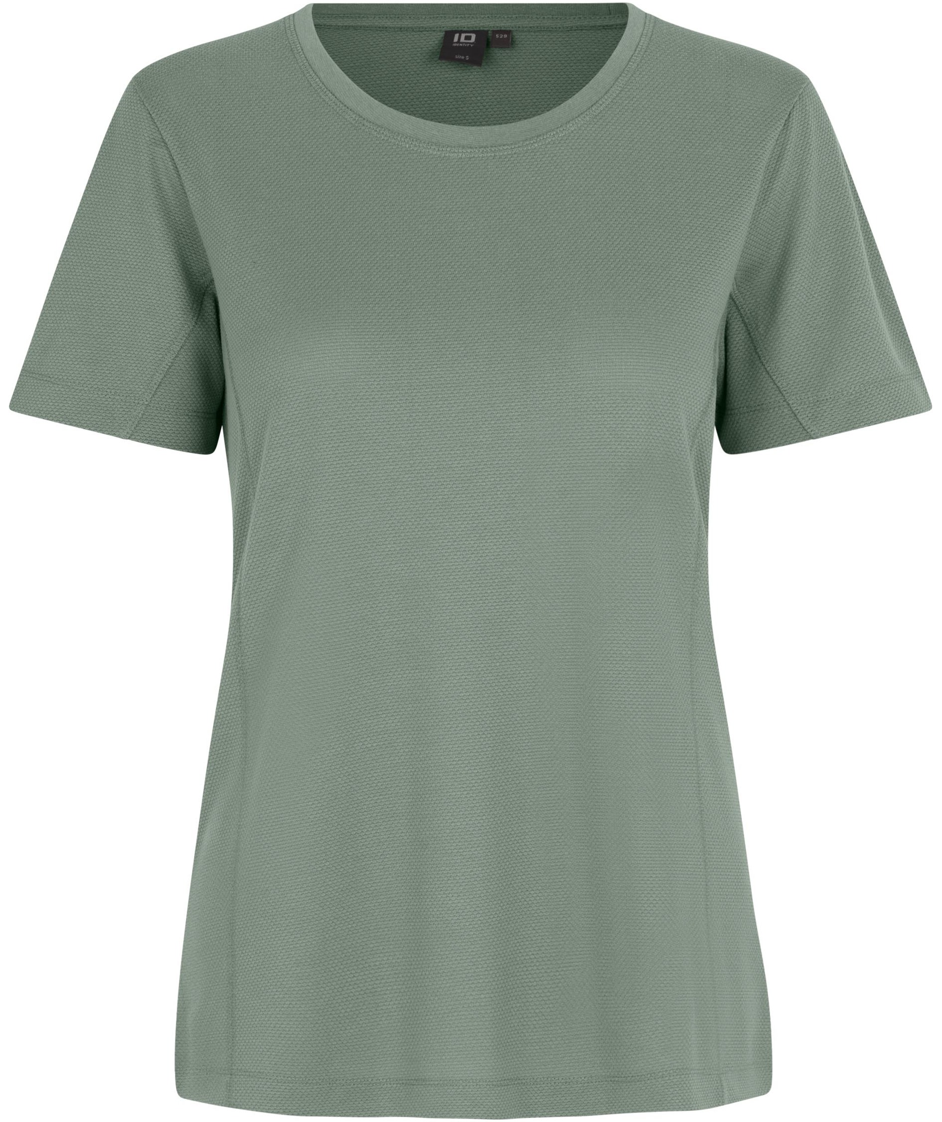 ID Damen T-Shirt lyocell, Staubiges Gr&uuml;n, Staubiges Gr&uuml;n, swatch