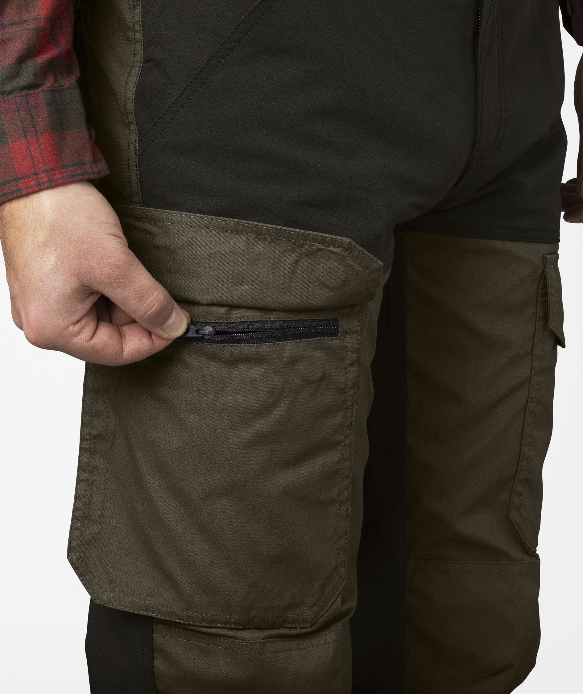 Seeland Elm Hose, Grizzly Brown/Meteorite, large image number 4