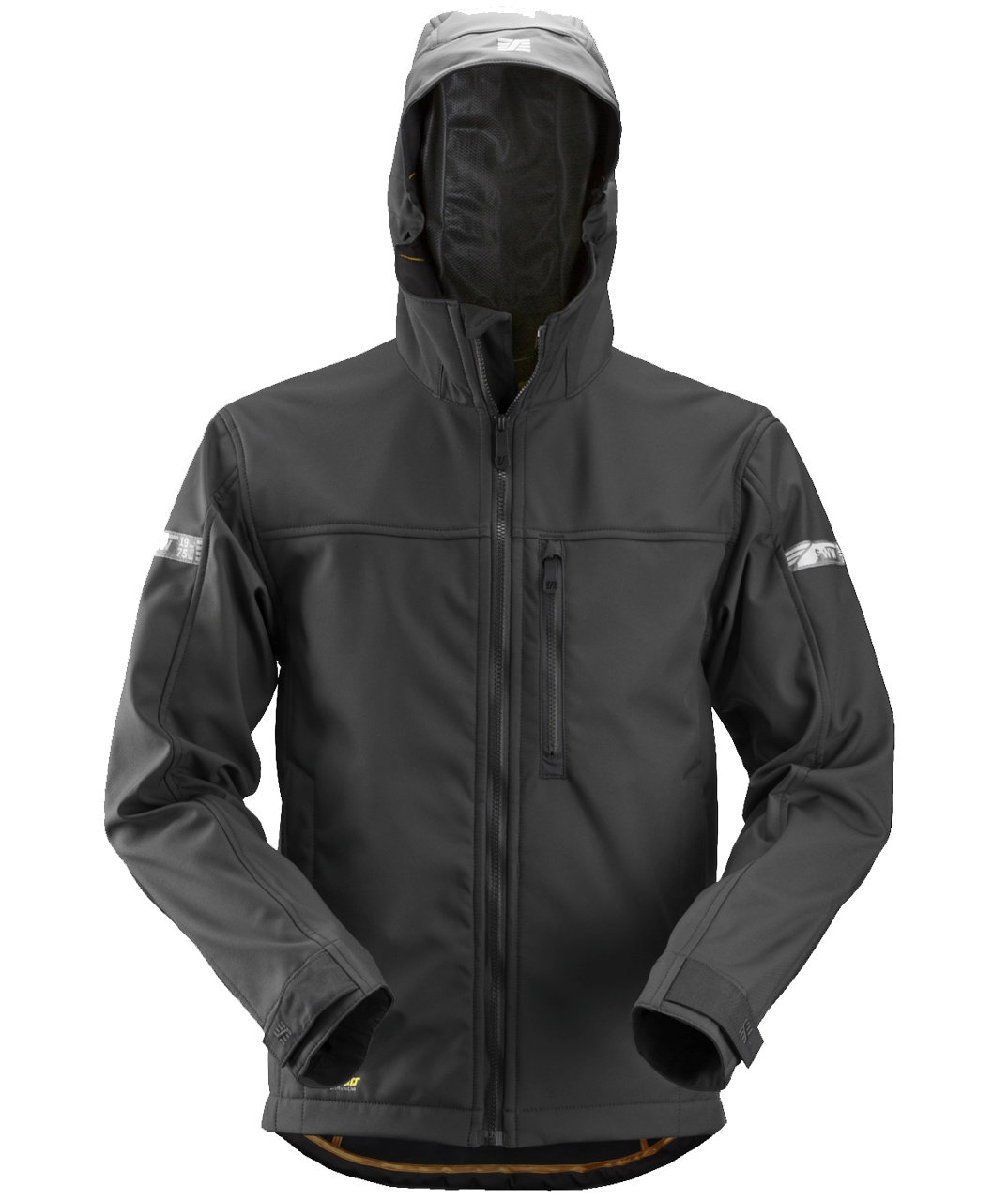 Snickers AllroundWork softshelljakke 1229, Svart, Svart, swatch