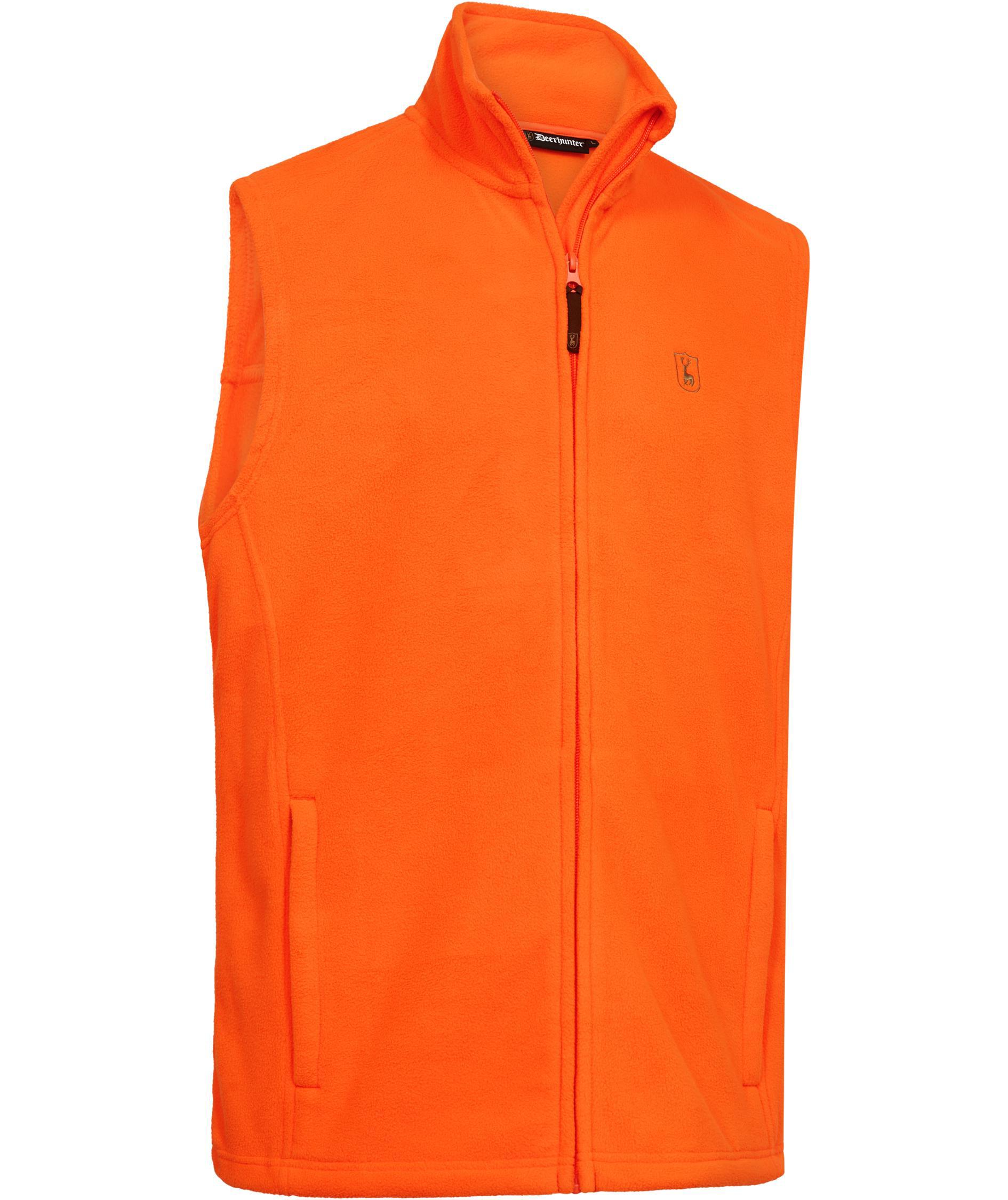 Deerhunter Atlas Light fleecevest, Safety orange