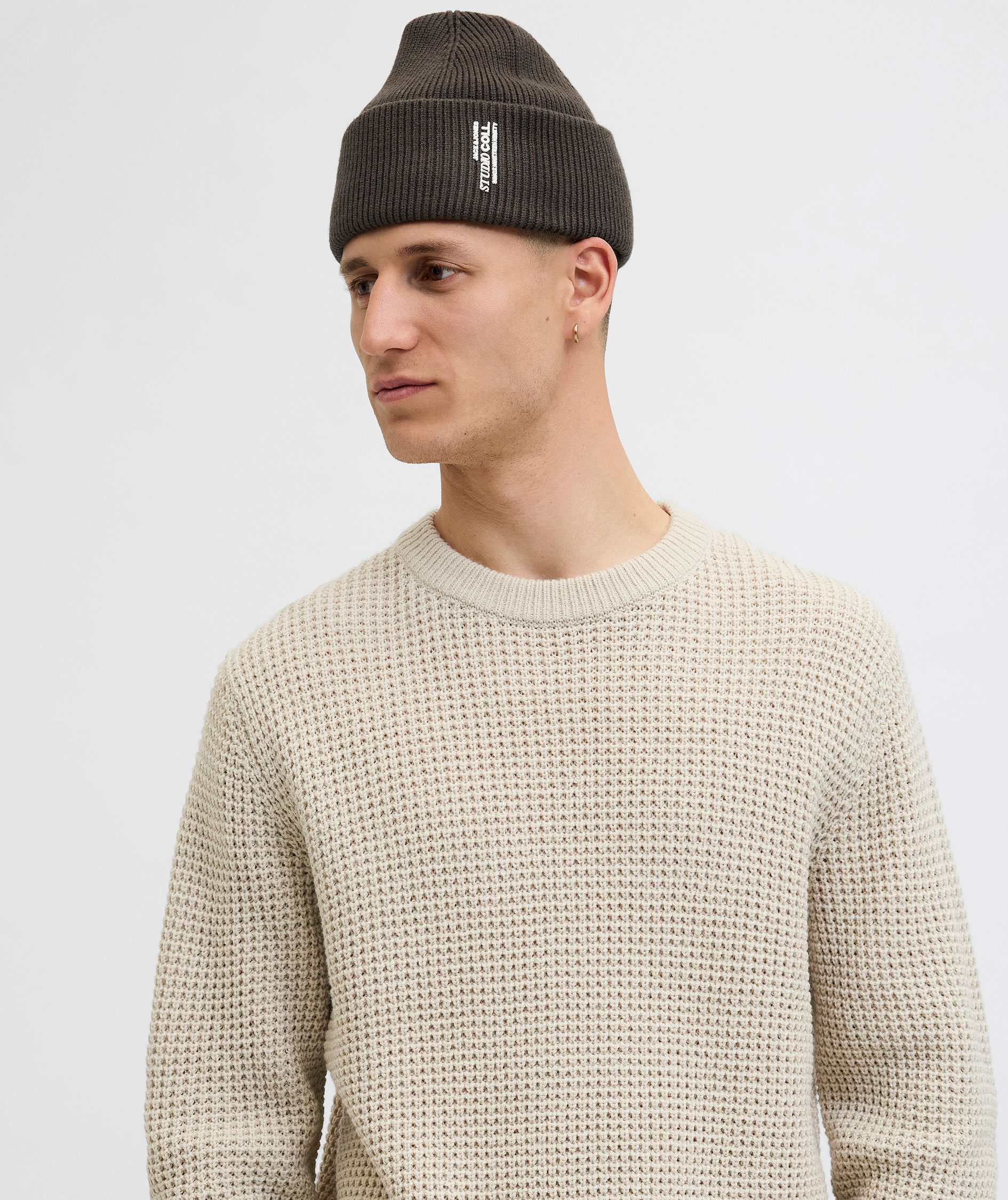 Jack & Jones JACCOLL knitted beanie, Delicioso, Delicioso, large image number 4