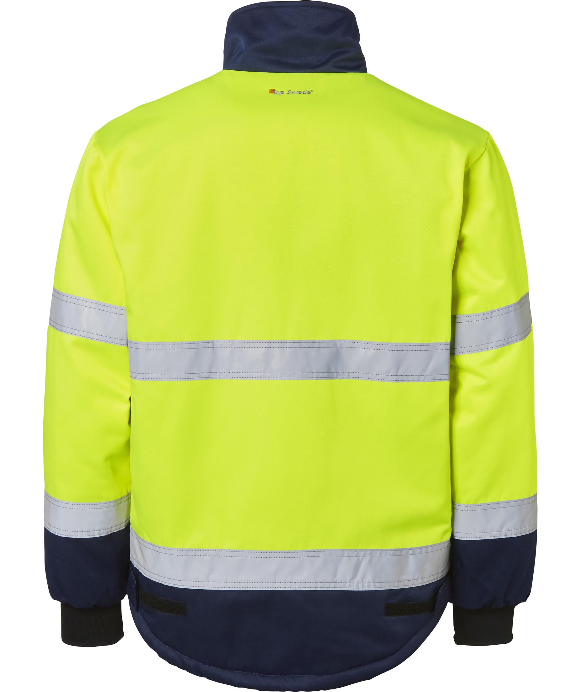 Top Swede vinterjakke 5616, Hi-Vis Gul/Navy