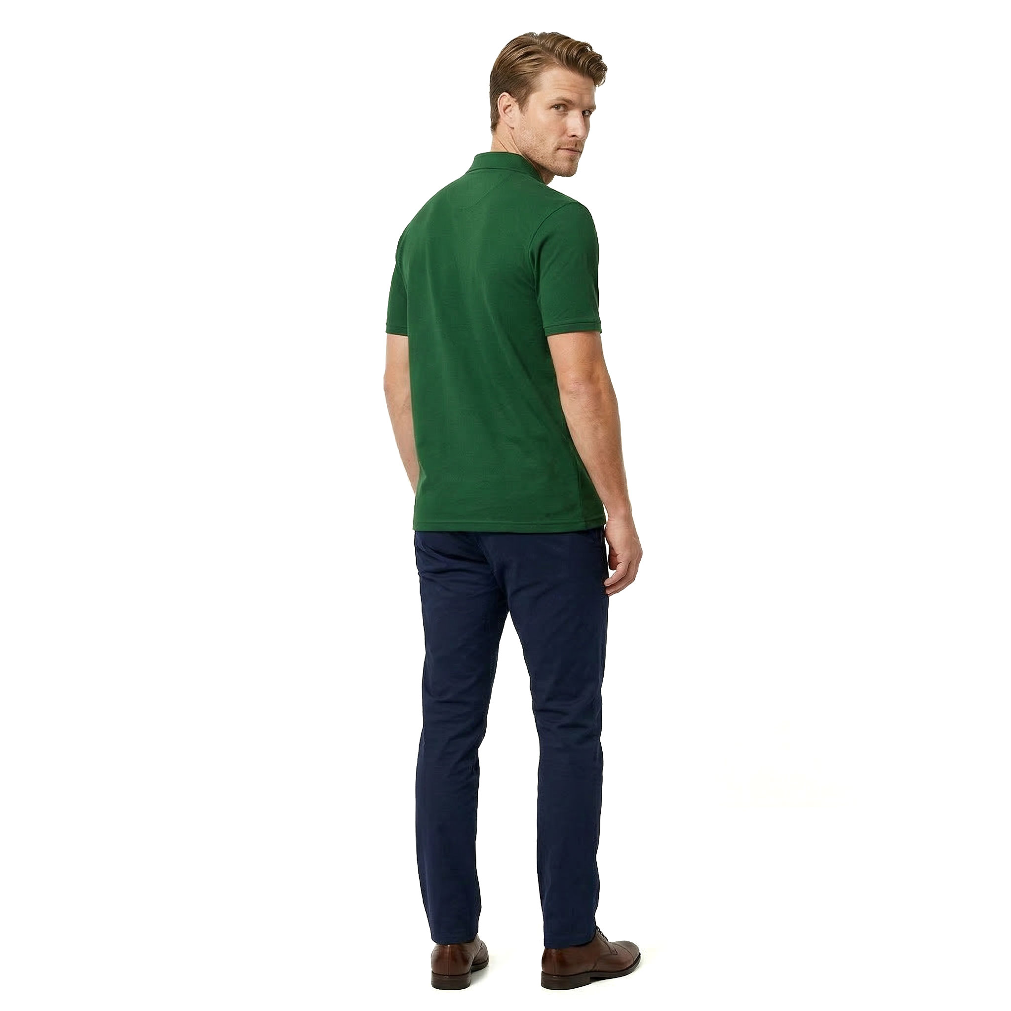 Tee Jays Power Poloshirt, Waldgr&uuml;n, large image number 3