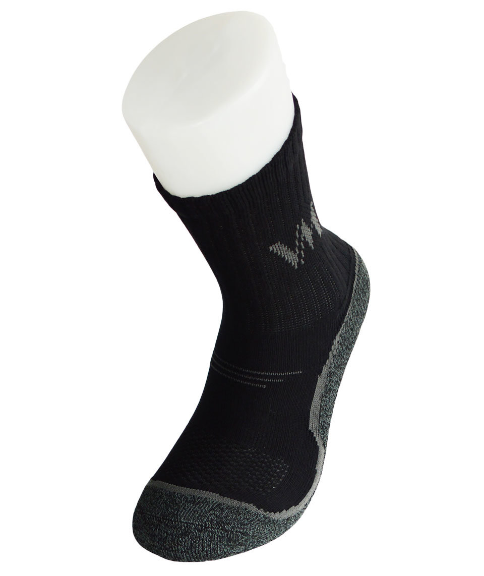 VM Footwear Coolmax Functional socks, Black/Grey, large image number 1