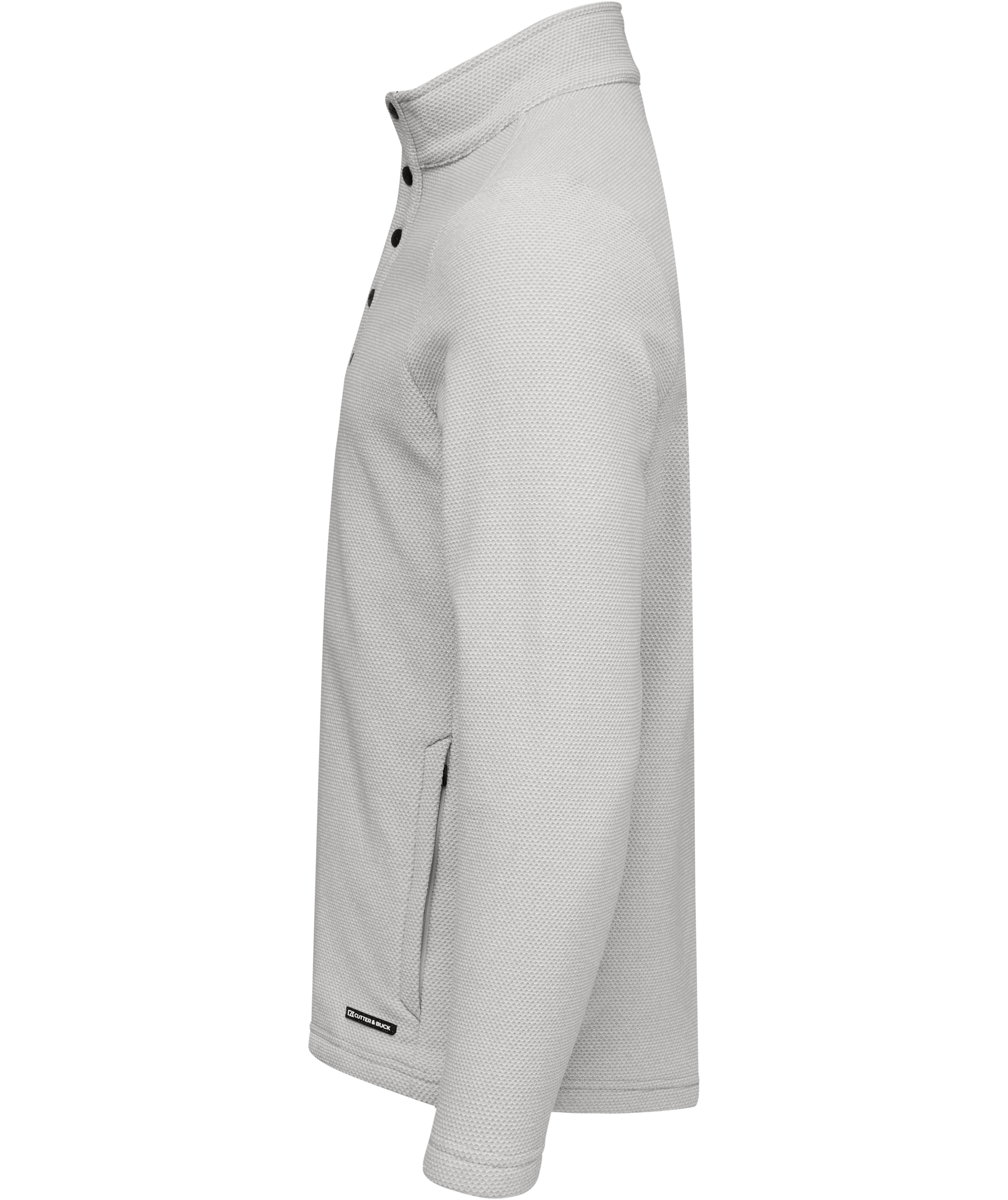 Cutter & Buck Hunts Point fleece pullover, Silver, large image number 4