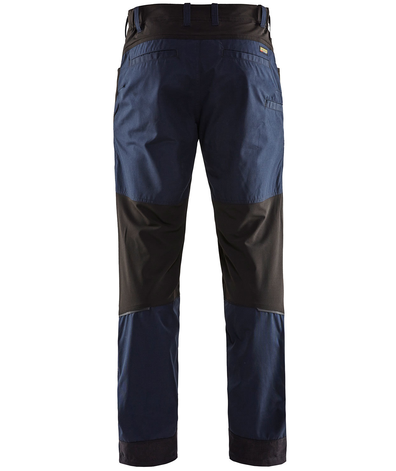 Bl&aring;kl&auml;der Unite arbejdsbukser, M&oslash;rk Marinebl&aring;/Sort, large image number 1