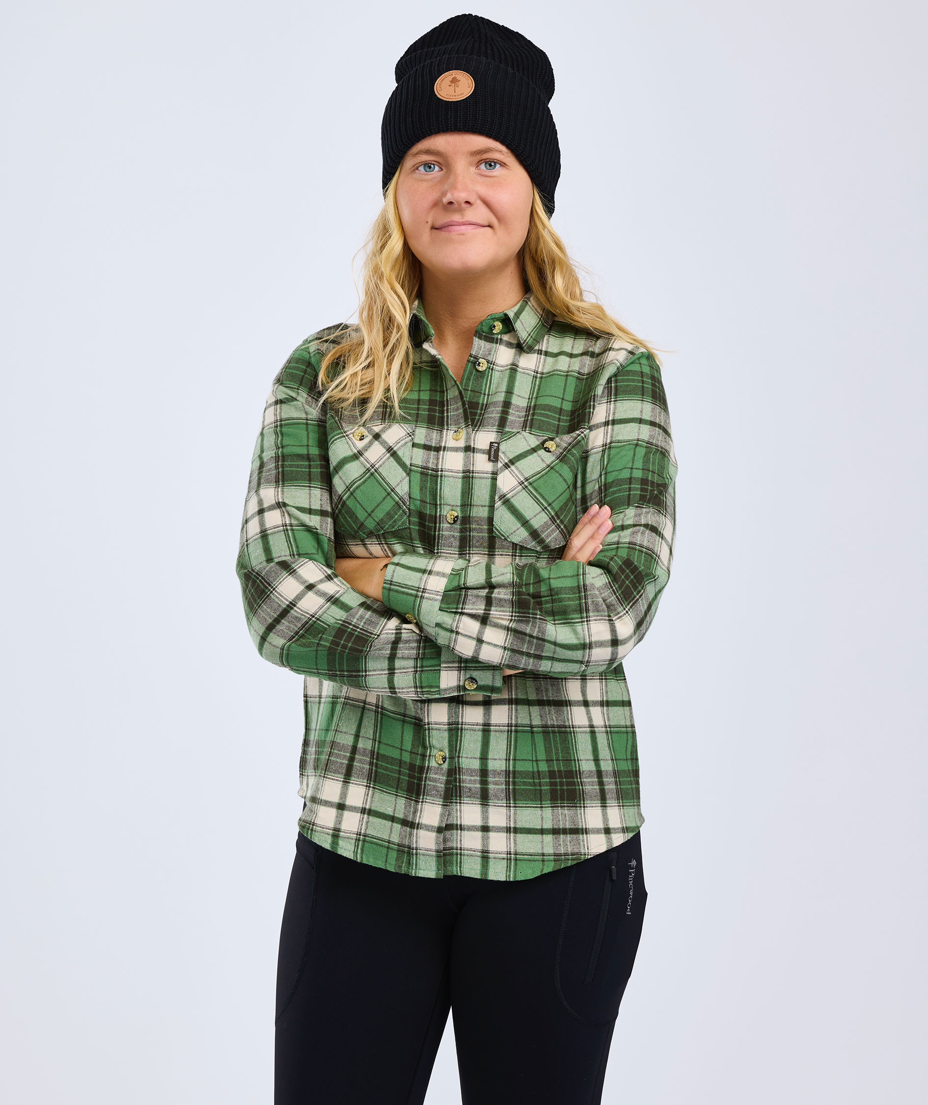 Pinewood H&auml;rjedalen dame flannelskjorte