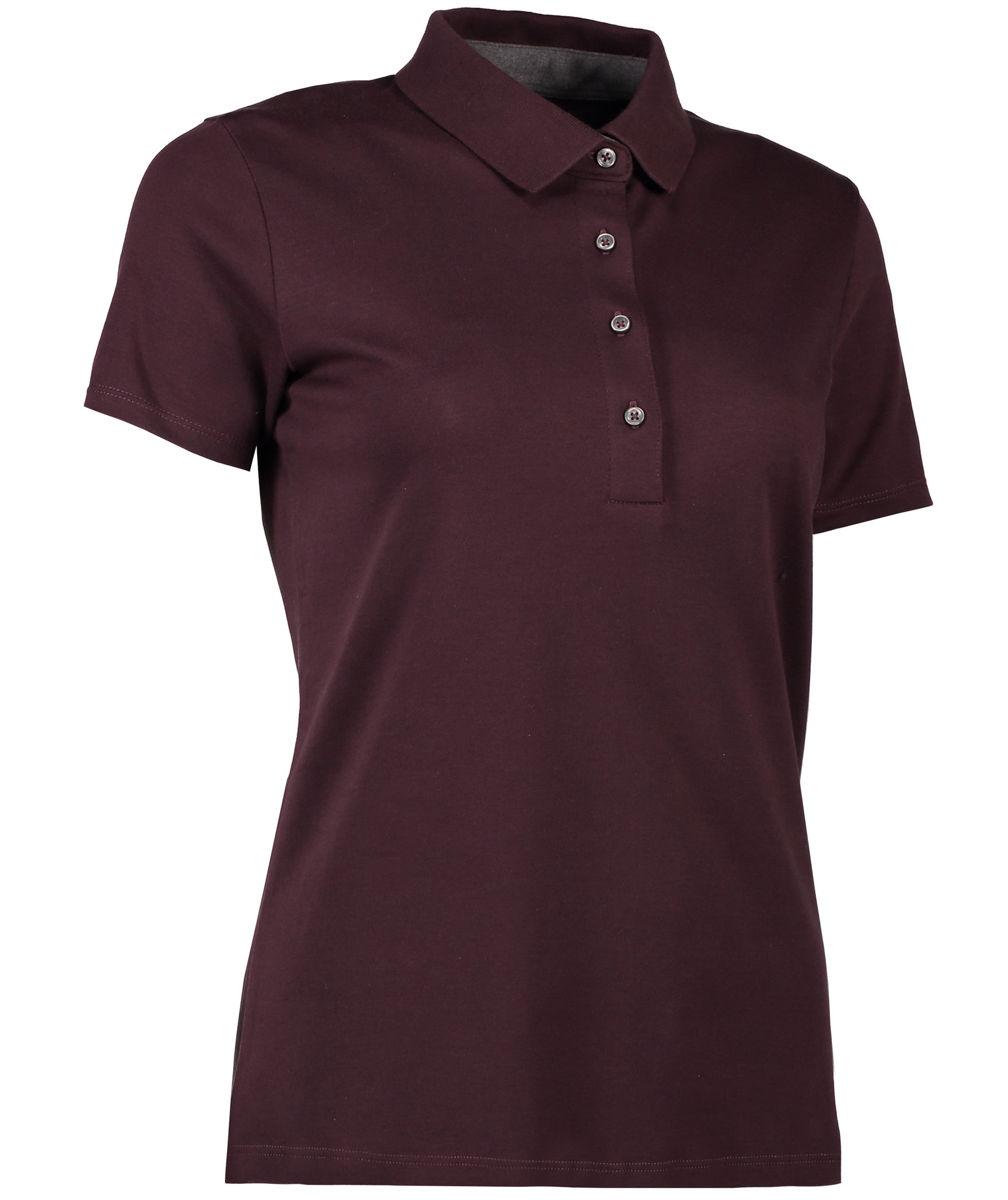 Seven Seas dame Polo T-skjorte, Deep Red, large image number 2