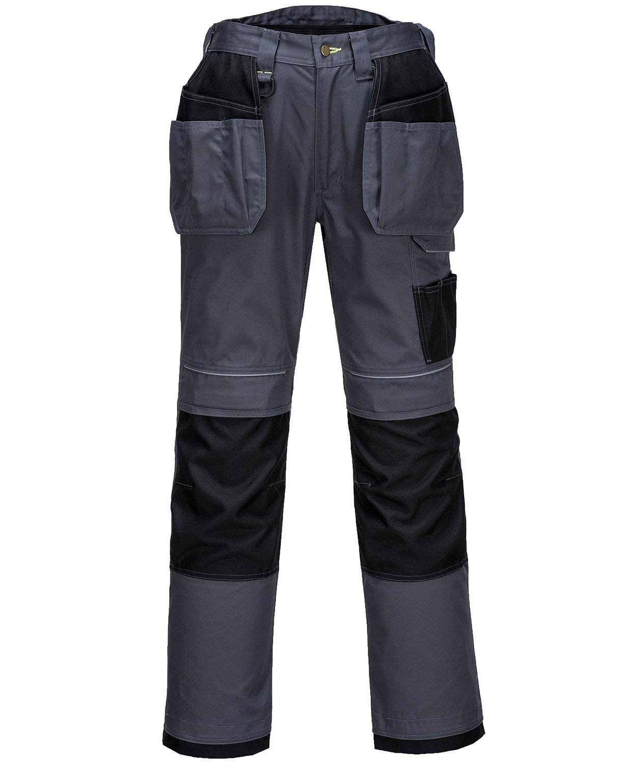 Portwest Urban hantverksbyxa T602, Gr&aring;/Svart