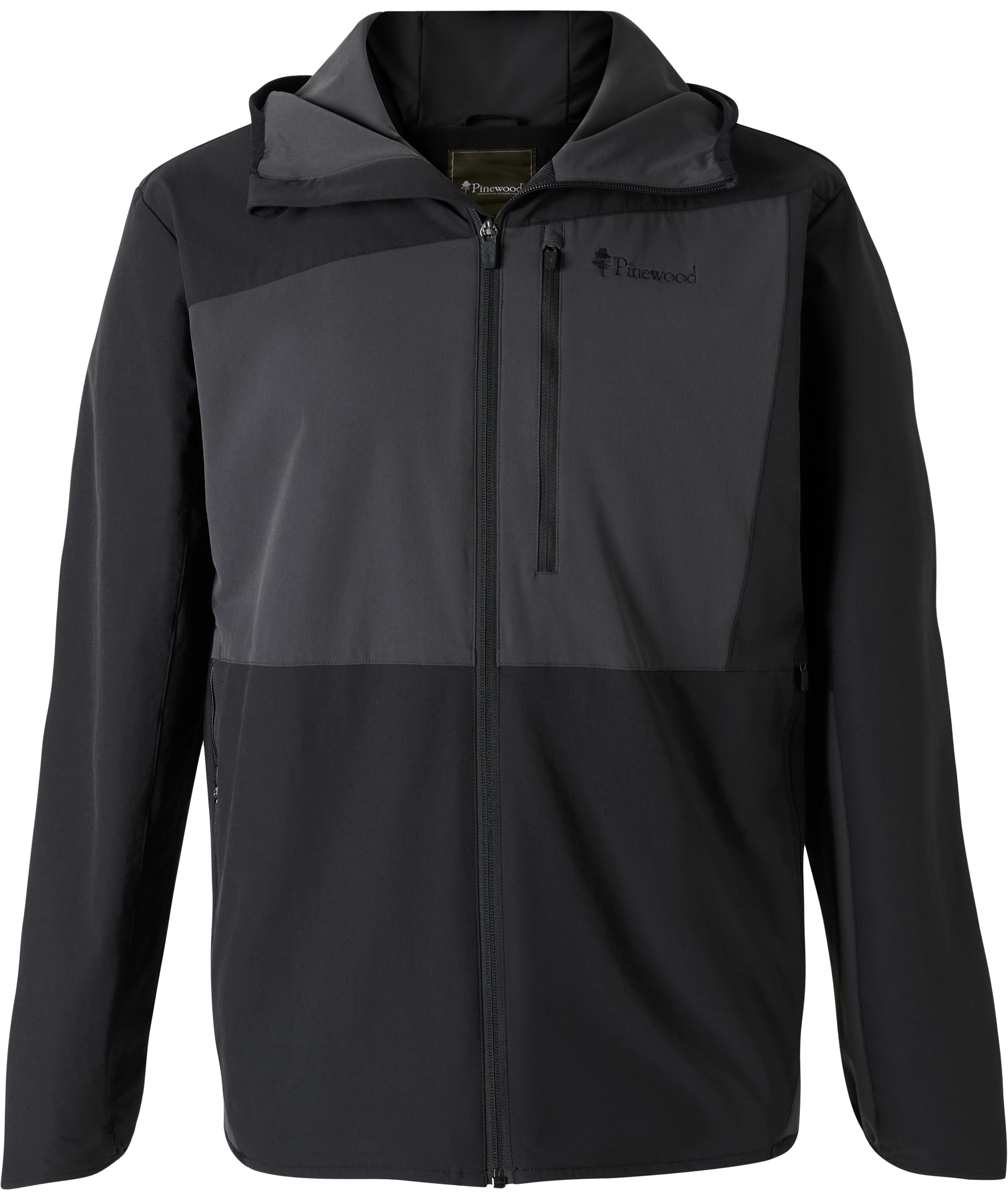 Pinewood Abisko Light jakke, Black/Dark Anthracite