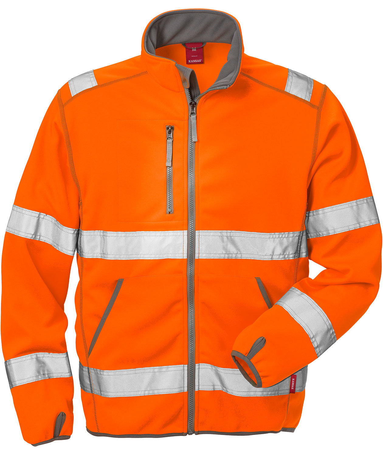 Kansas softshelljakke, Hi-vis Orange