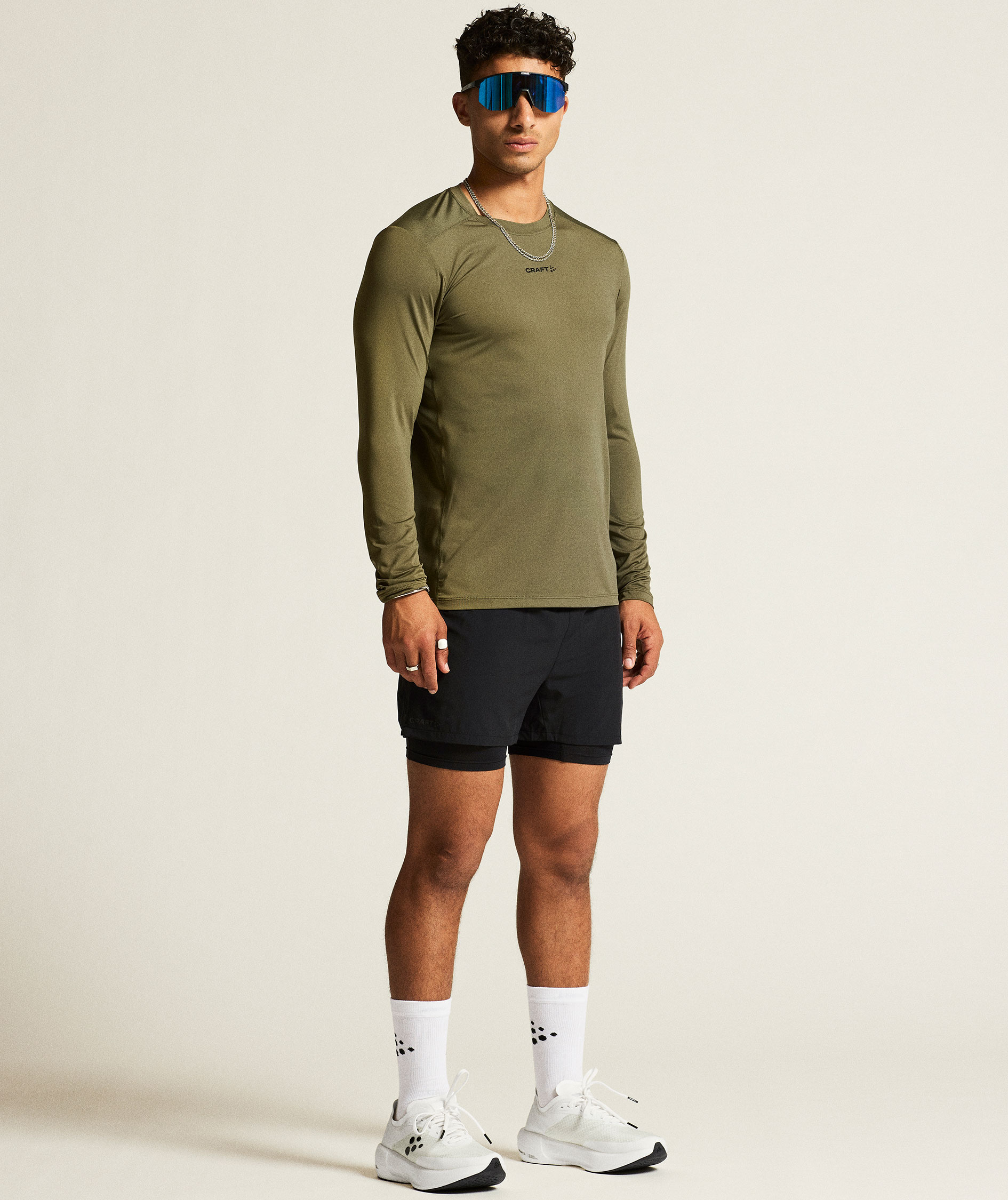 Craft ADV Essence lang&aelig;rmet T-shirt, Rift, large image number 9