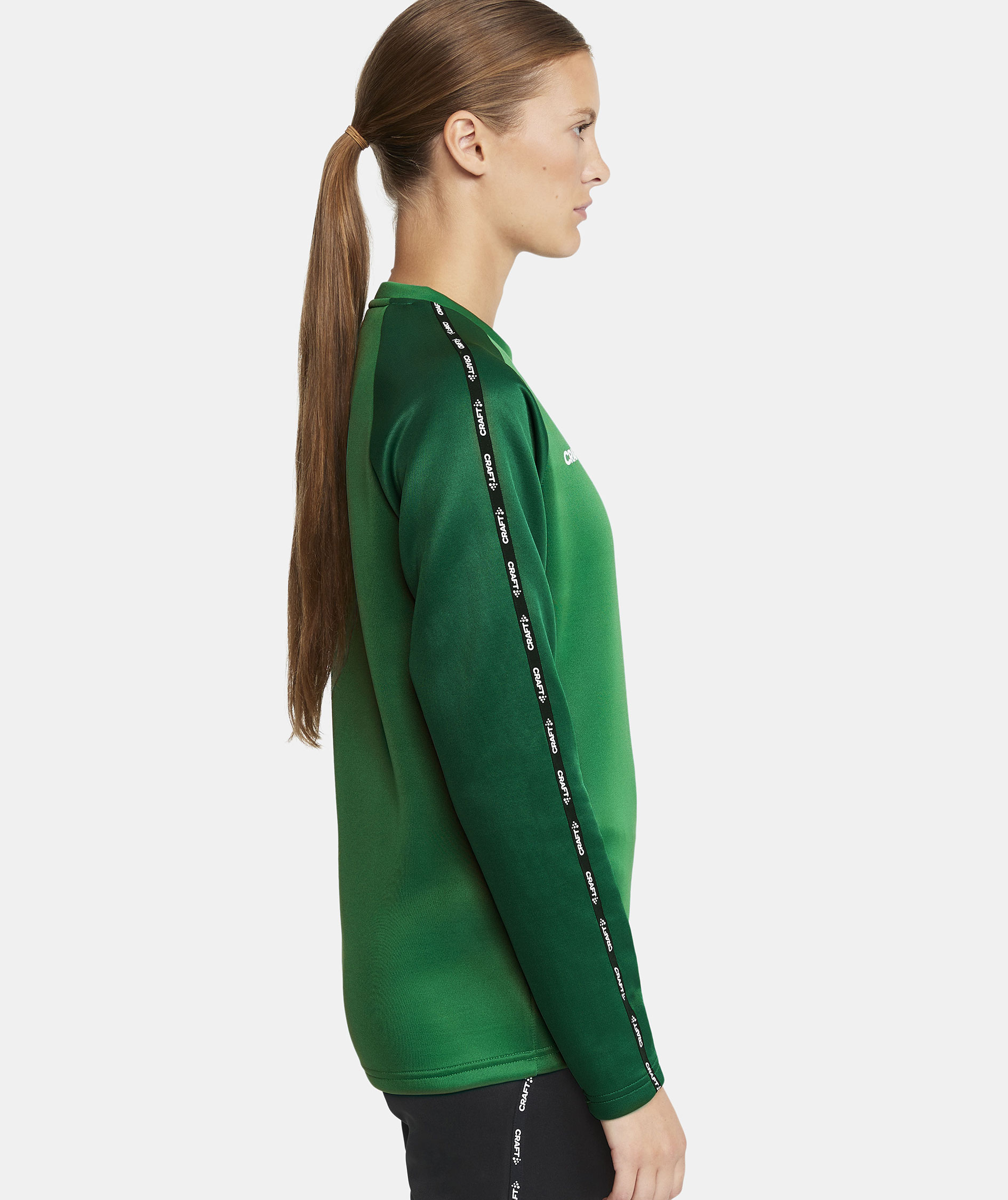 Craft Squad 2.0 women's training pullover, Team Green-Ivy, large image number 6