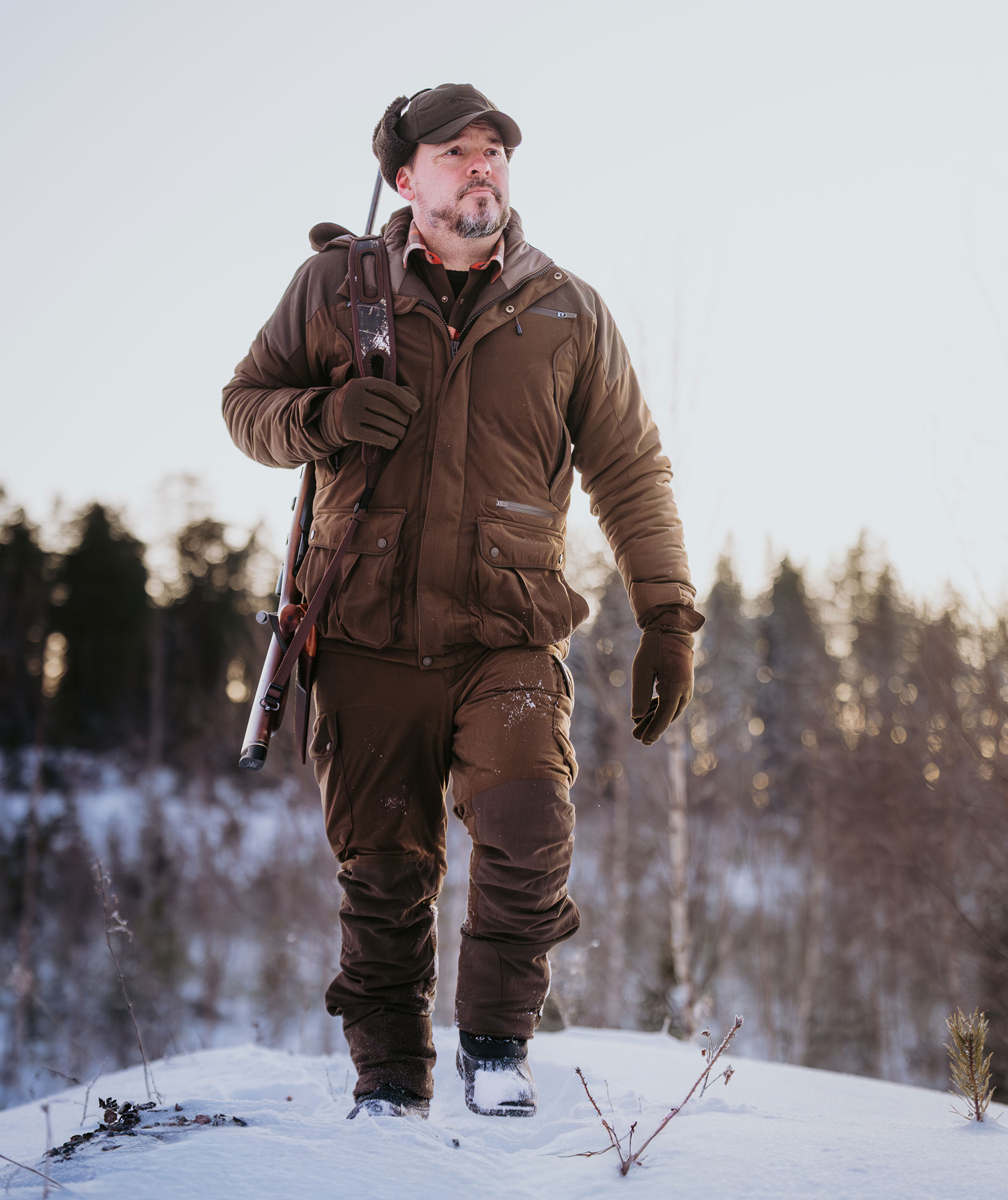 Pinewood Sm&aring;land Forest jakke, Suede Brown, large image number 1