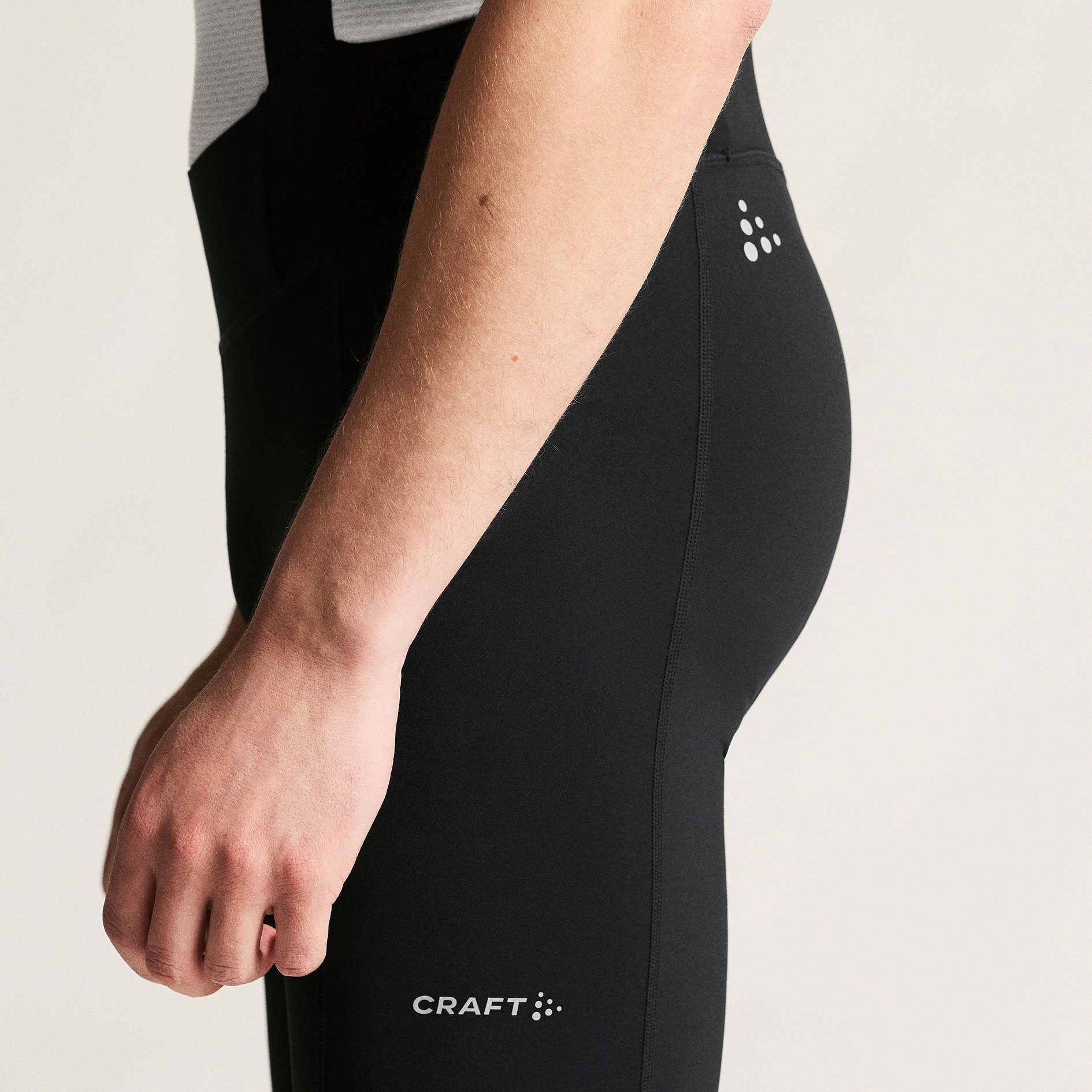 Craft Endur Cargo bib Fahrradshorts, Black, large image number 8