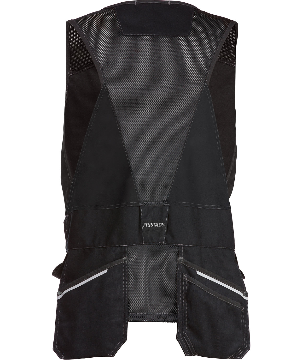 Fristads Gen Y hantverksv&auml;st 5905, Svart