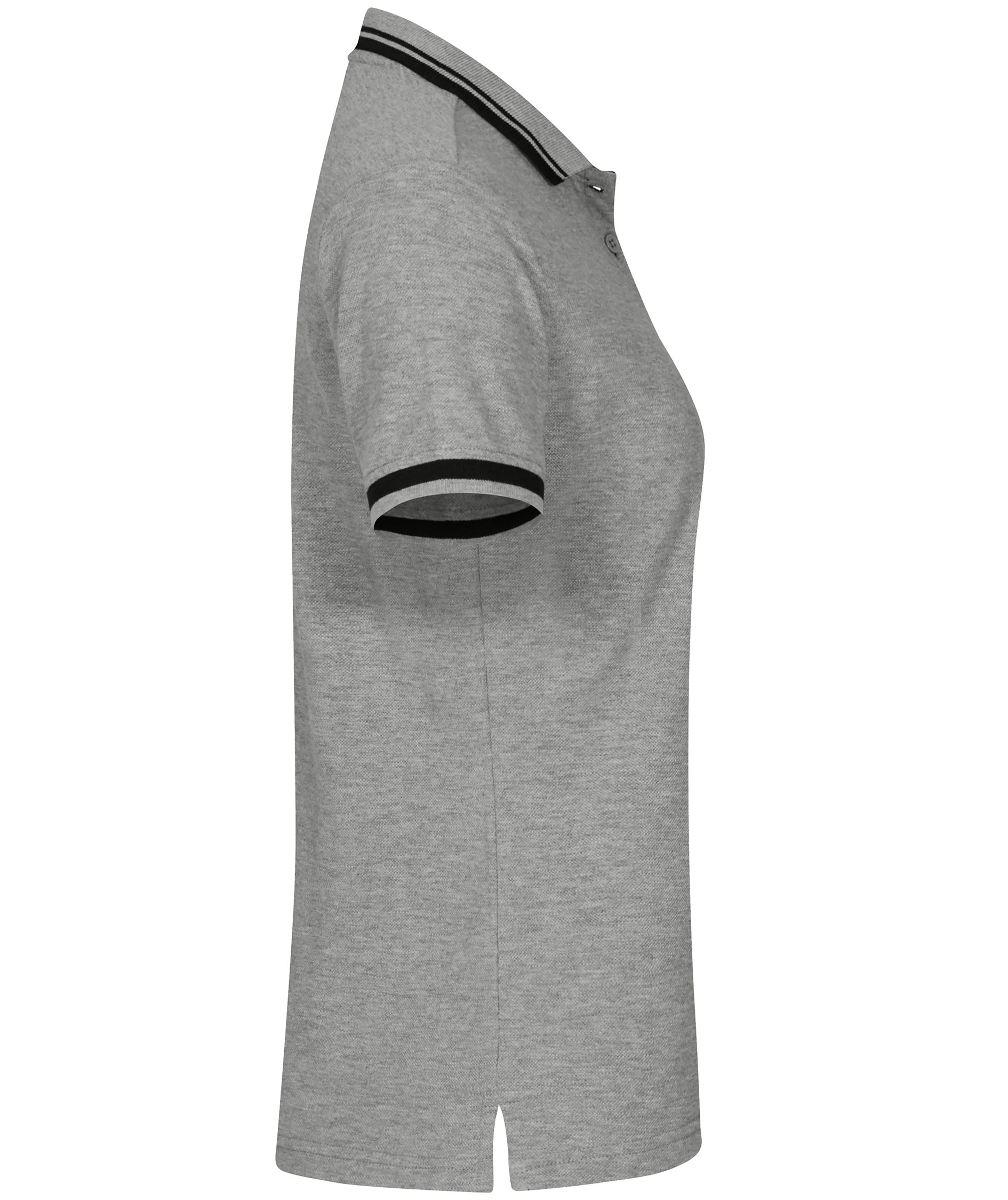 Clique Astoria Damen Poloshirt, Grey melange, large image number 2