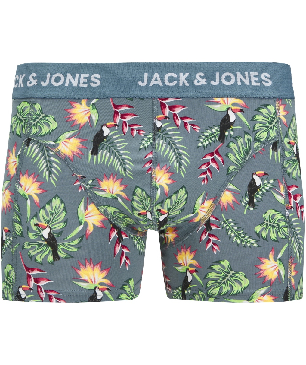 Jack & Jones JACFLOWER BIRD 3-pack boxer shorts, Chambray Blue, large image number 7