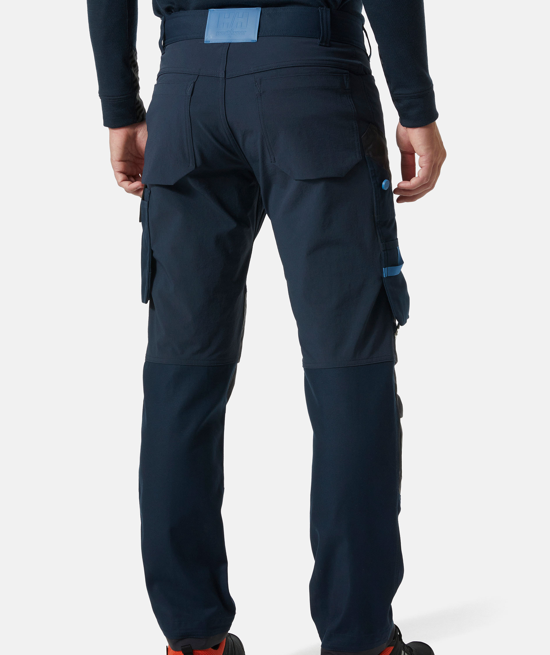 Helly Hansen Oxford 4X work trousers full stretch, Navy/Ebony, large image number 3