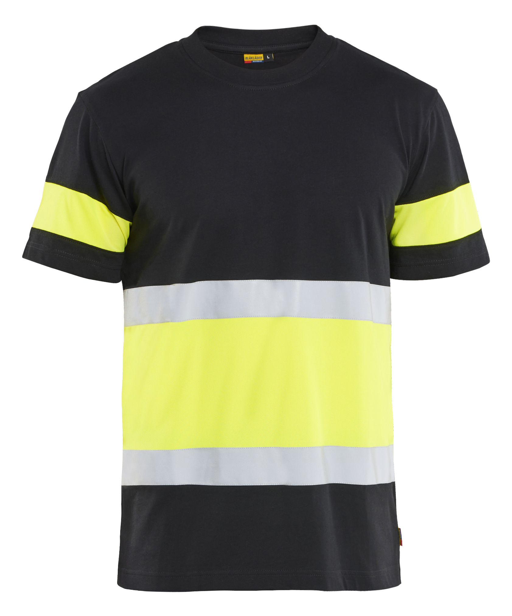Bl&aring;kl&auml;der T-shirt, Black/Hi-Vis Yellow, Black/Hi-Vis Yellow, swatch