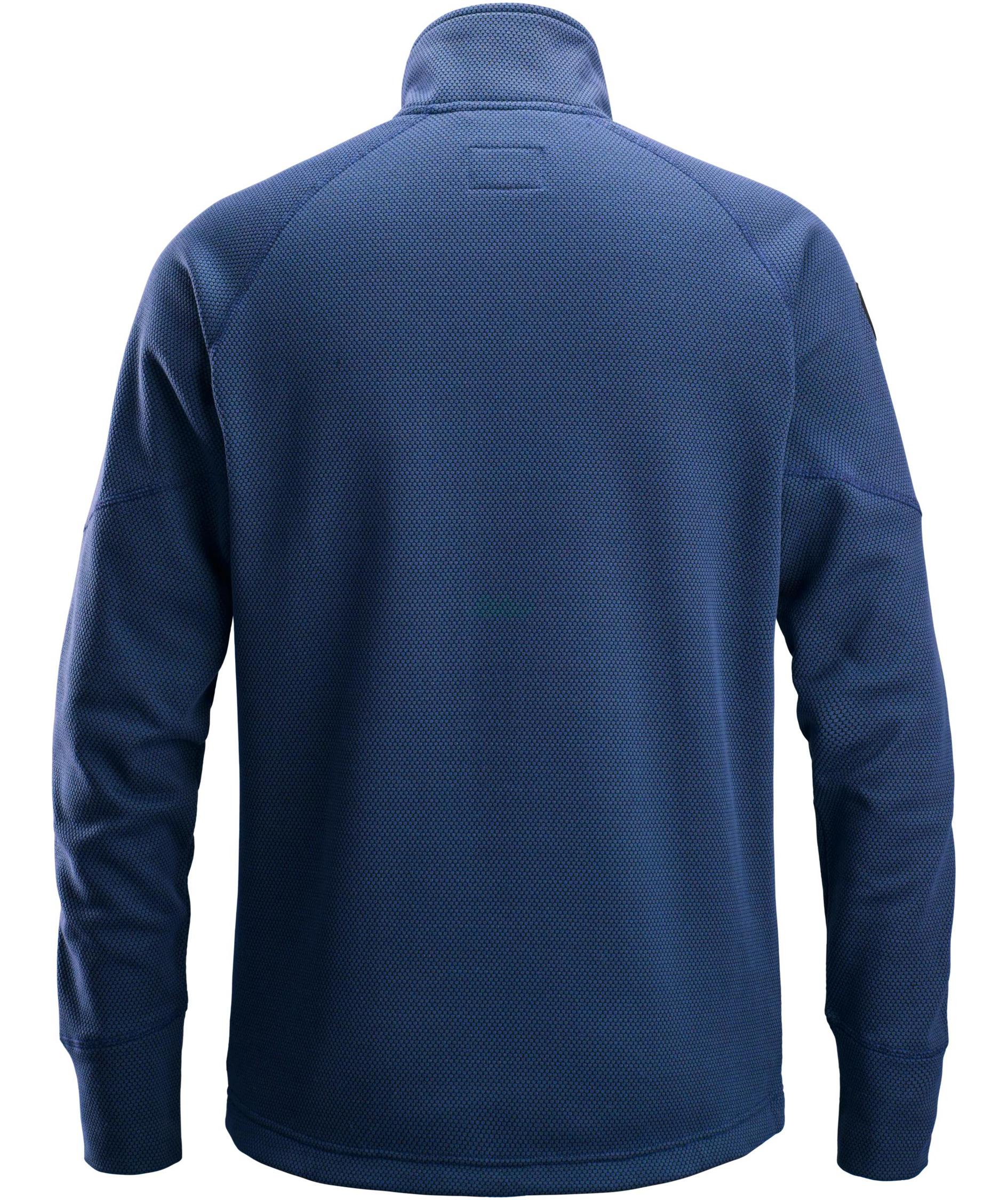Snickers FlexiWork fleece cardigan 8042, Deep Blue/Black, large image number 2