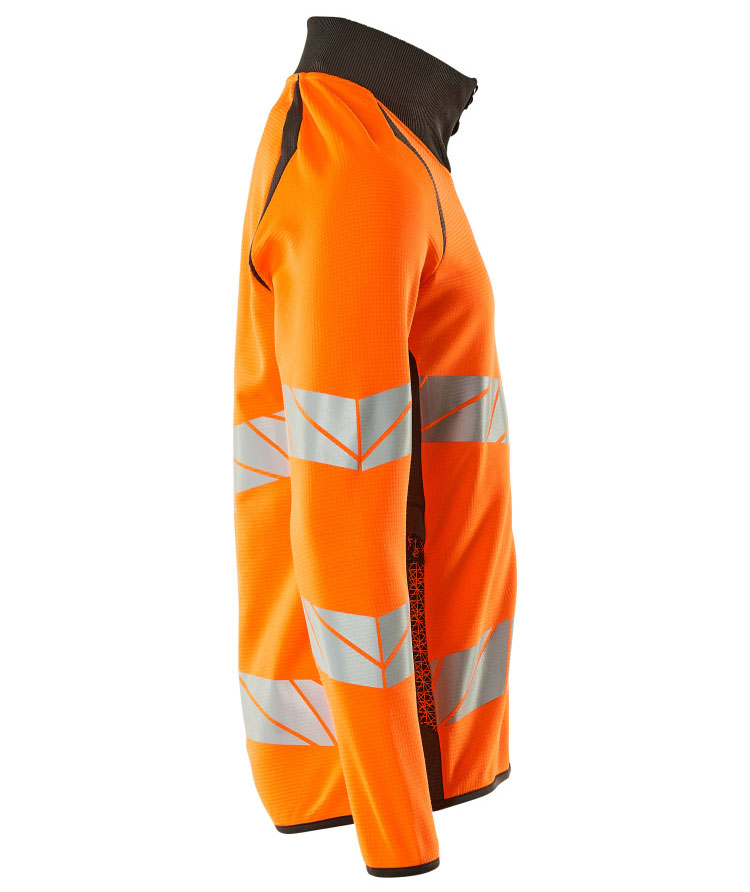 Mascot Accelerate Safe cardigan, Hi-vis Orange/Dark anthracite, large image number 2