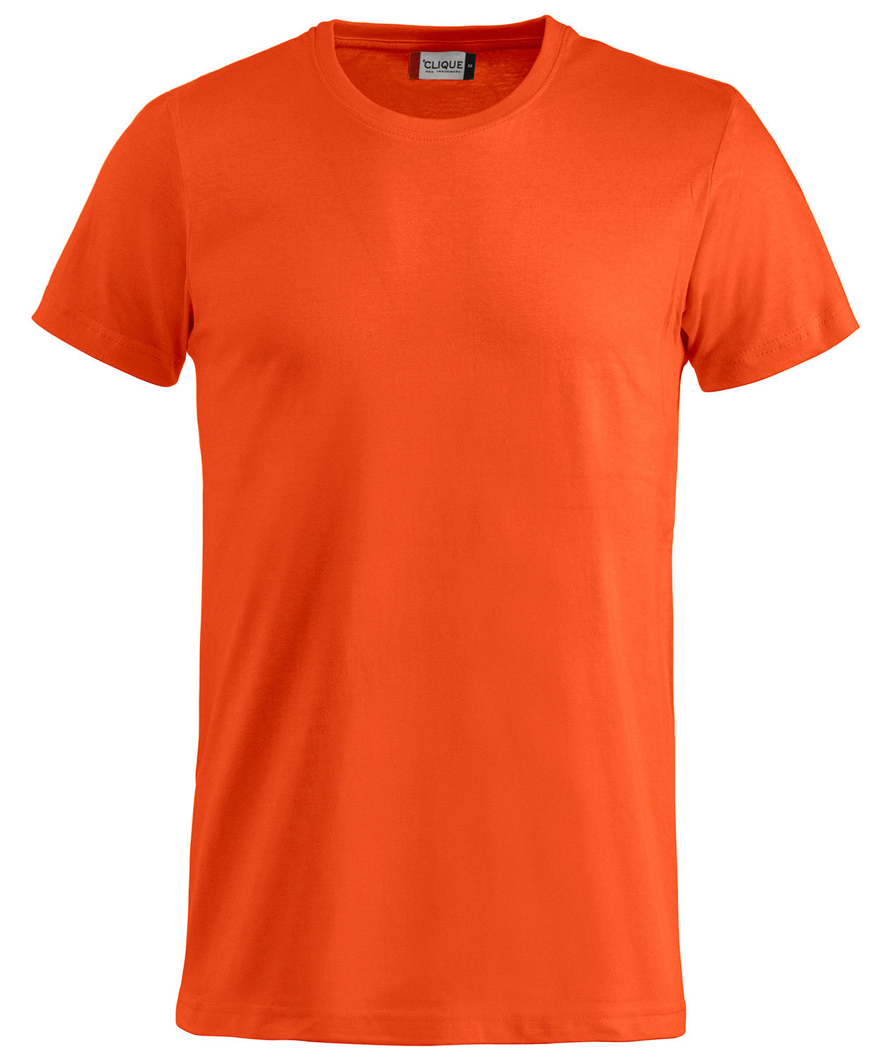 Clique Basic T-shirt, Orange, Orange, swatch