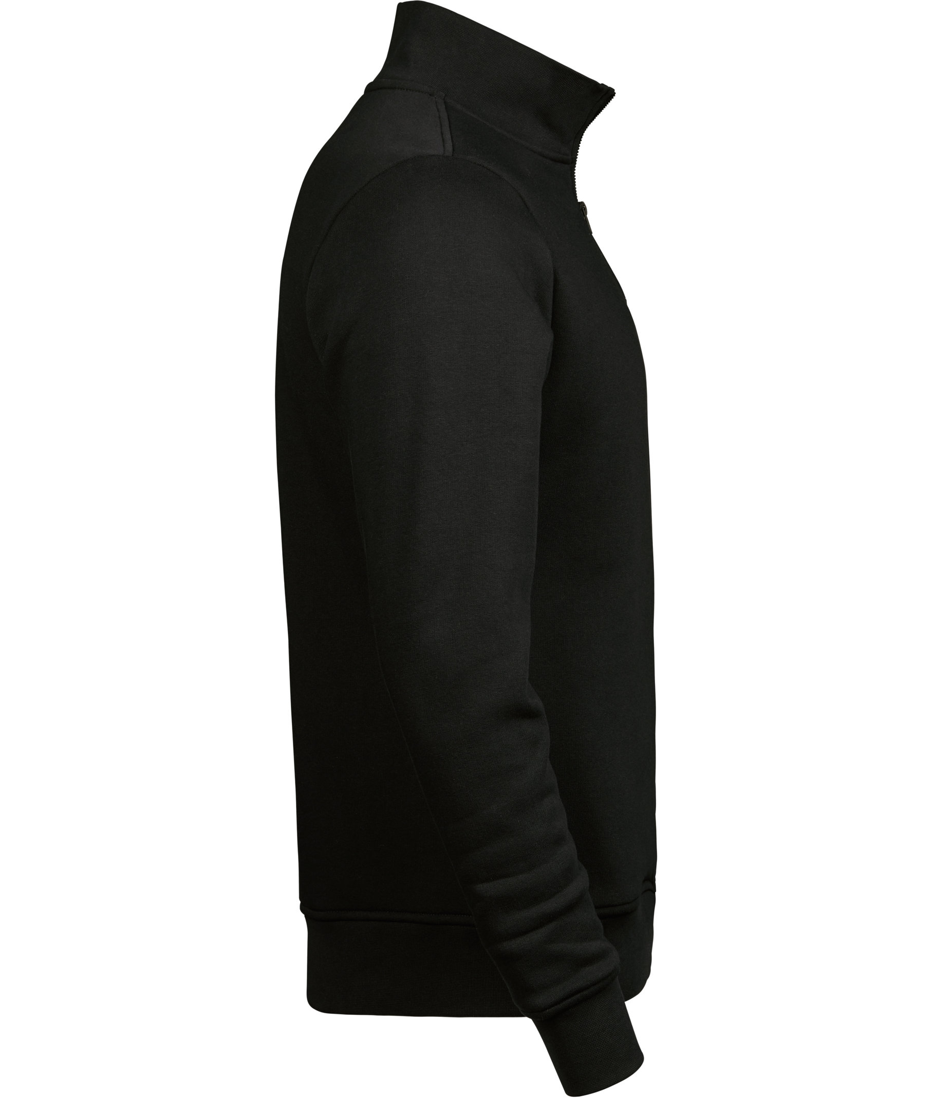 Tee Jays Half zip sweatshirt, Black, large image number 2