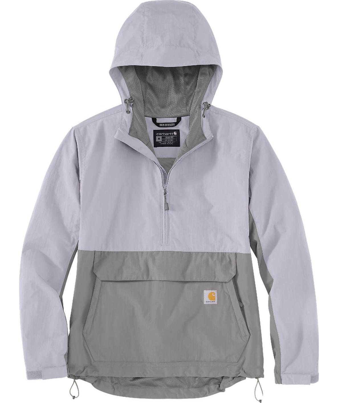 Carhartt Lightweight dame anorak, Lilac Haze/Asphalt
