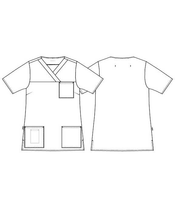 Kentaur dame busseronne, Hvit, large image number 2