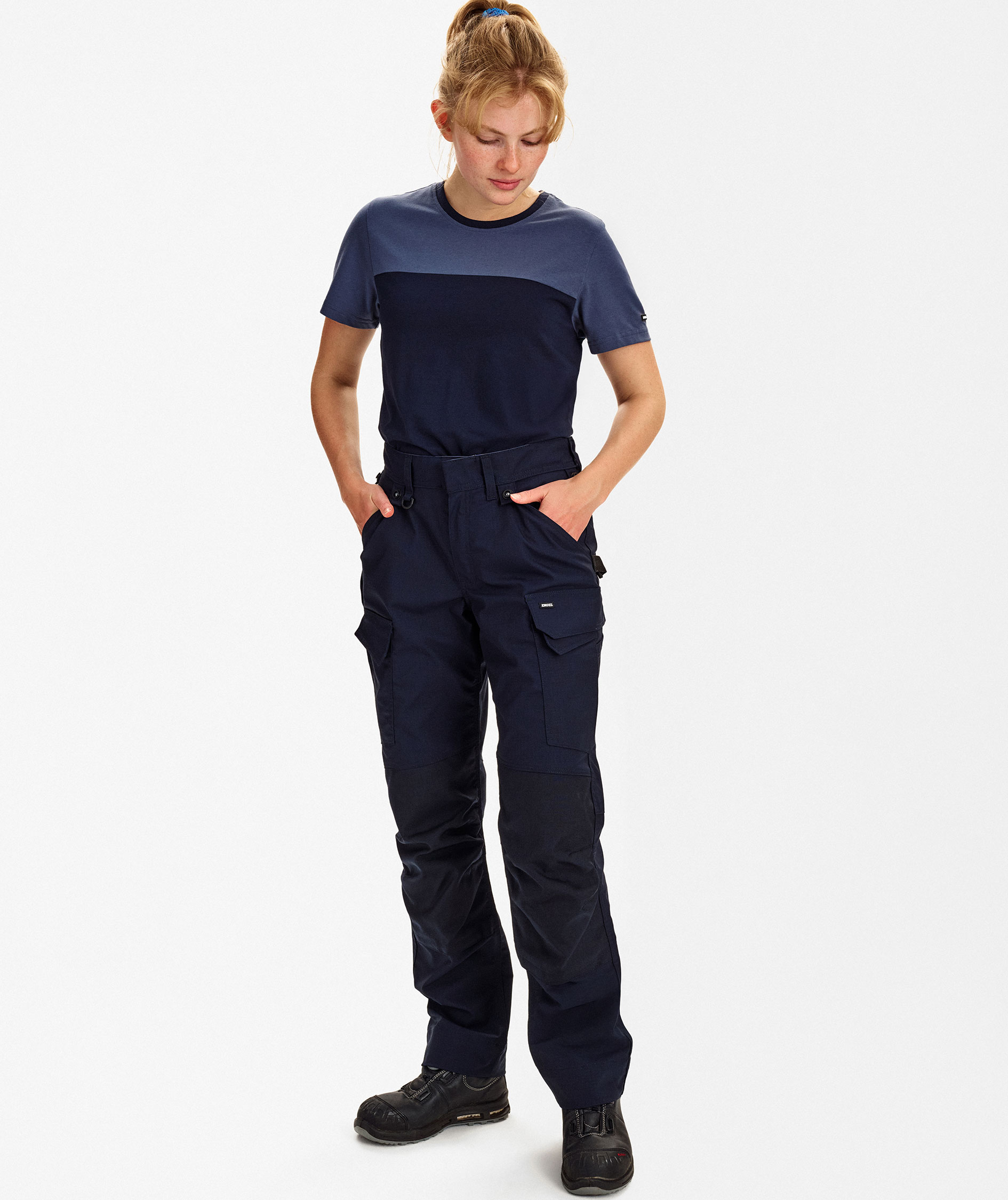 Engel Entire Damen Arbeitshose, Deep Blue