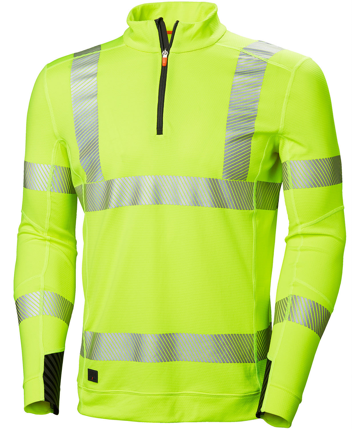 Helly Hansen Lifa Active langermet half zip superundert&oslash;y, Hi-Vis&nbsp;Gul