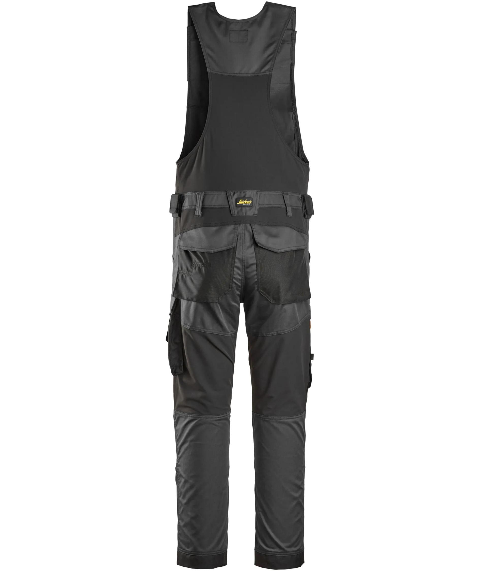 Snickers AllroundWork v&auml;stbyxa 6023, Steel Grey/Black