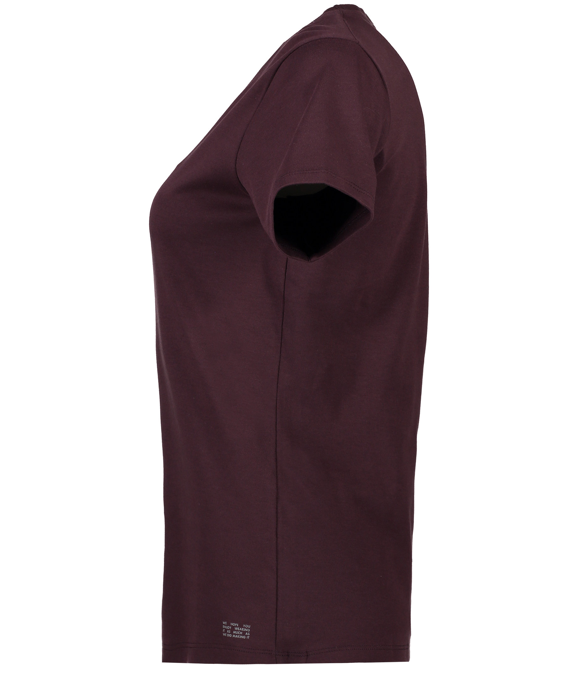 Seven Seas women's round neck T-shirt, Deep Red, large image number 3