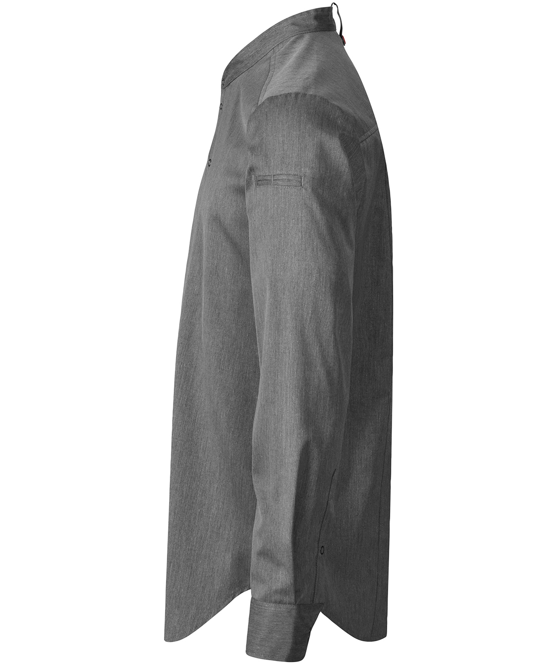 Segers 1109 chef shirt, Grey melange, large image number 4