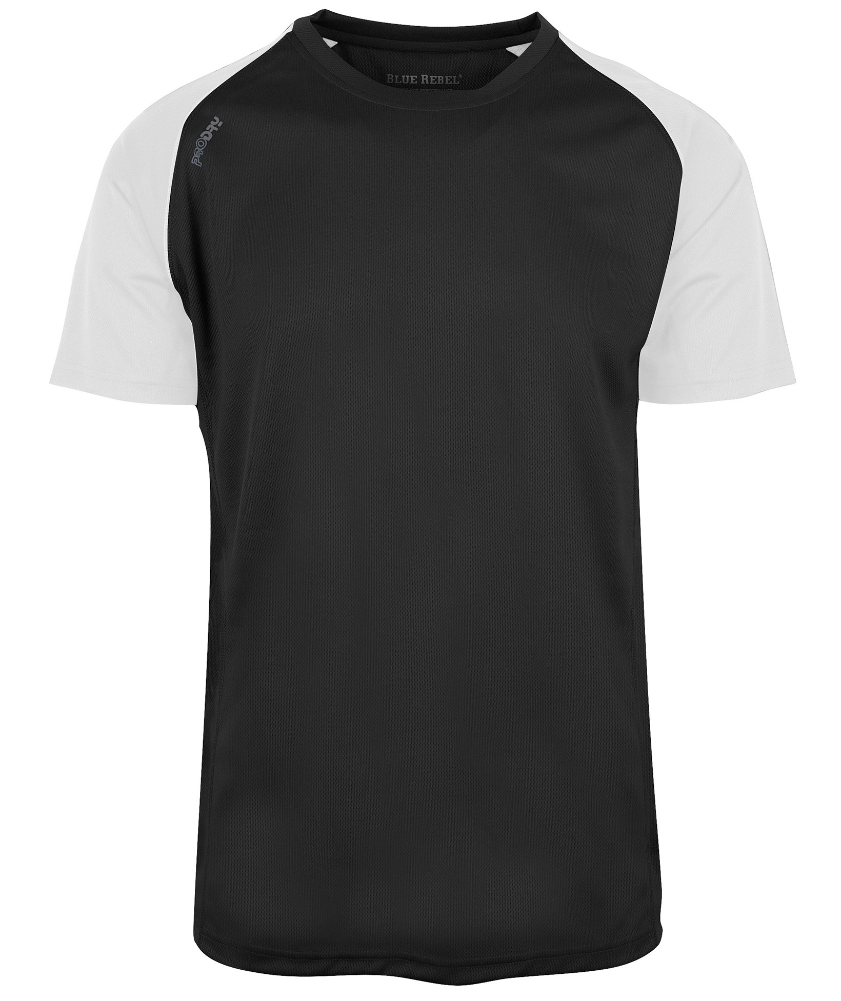 Blue Rebel Dragon Kontrast  T-shirt, Black/White