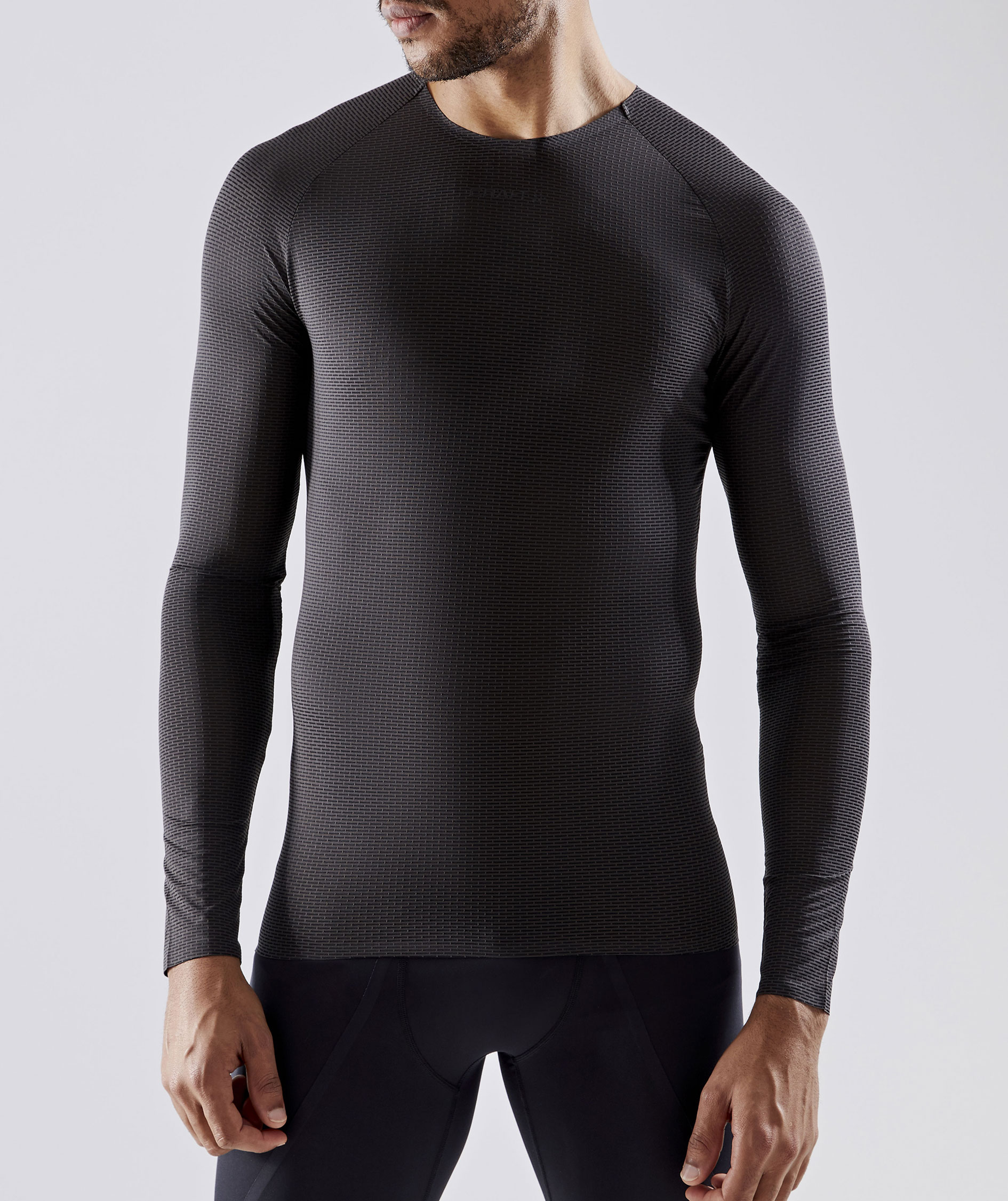 Craft PRO Dry Nanoweight long-sleeved T-shirt, Black, large image number 3