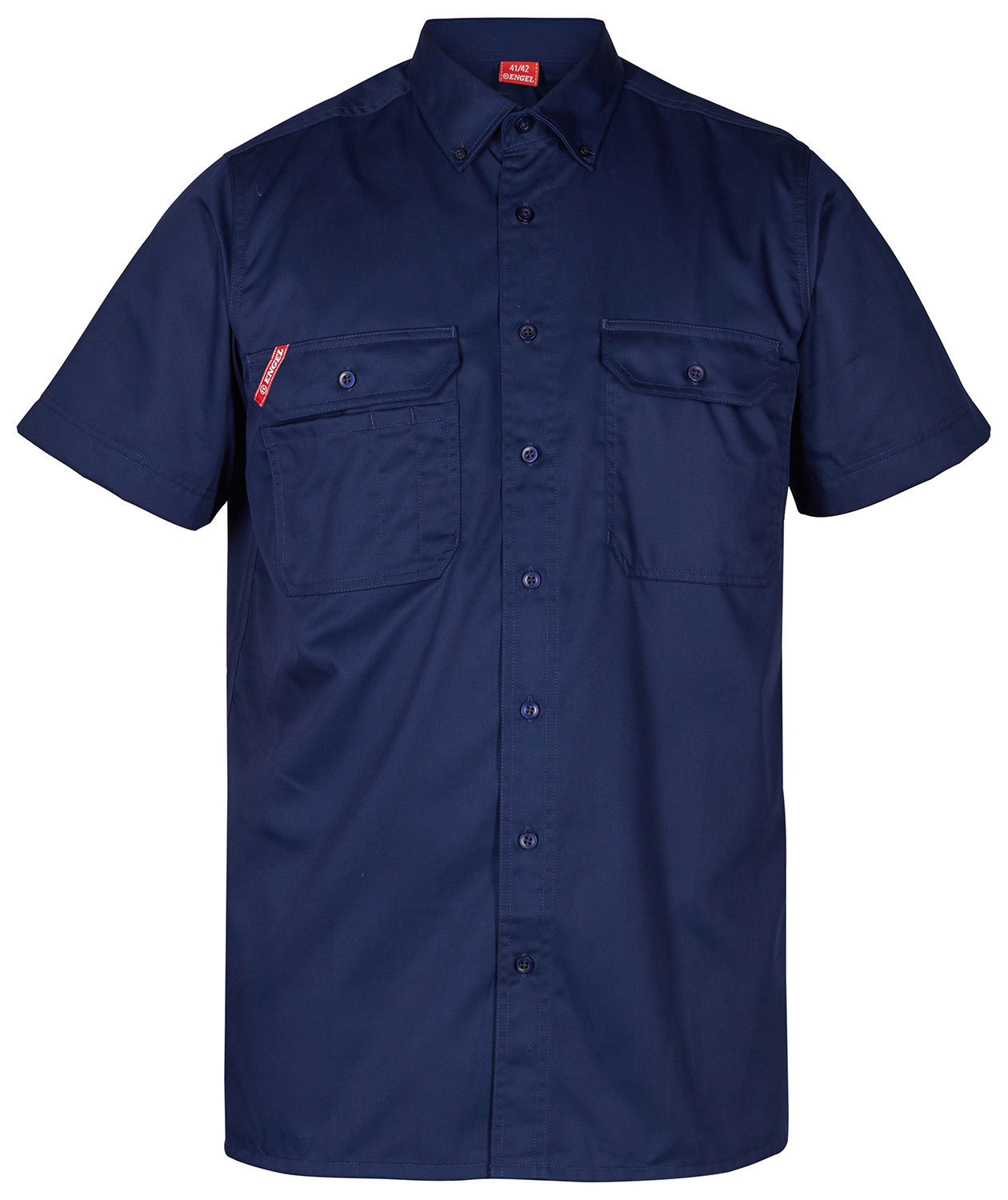 Engel Extend kortermet arbeidsskjorte, Blue Ink, Blue Ink, swatch