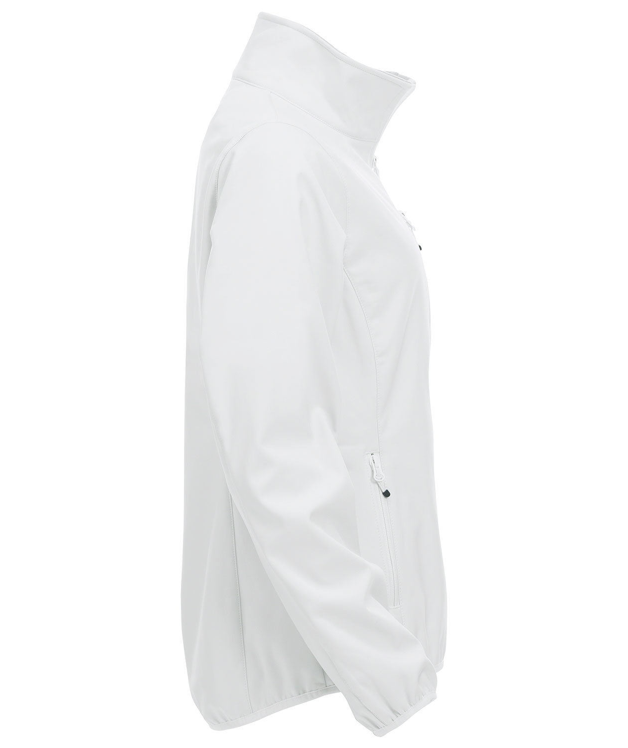 Clique Basic women's softshell jacket, White, large image number 3
