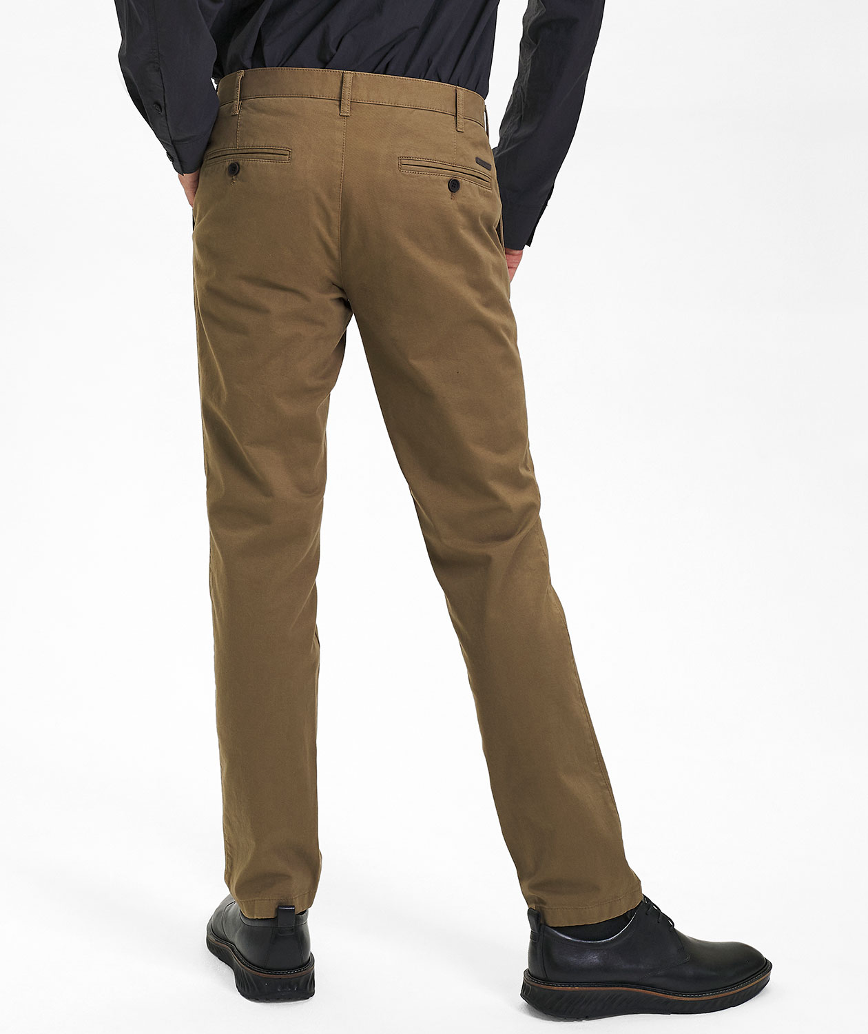 Sunwill Colour Safe Fitted chinos, Dark sand, large image number 3