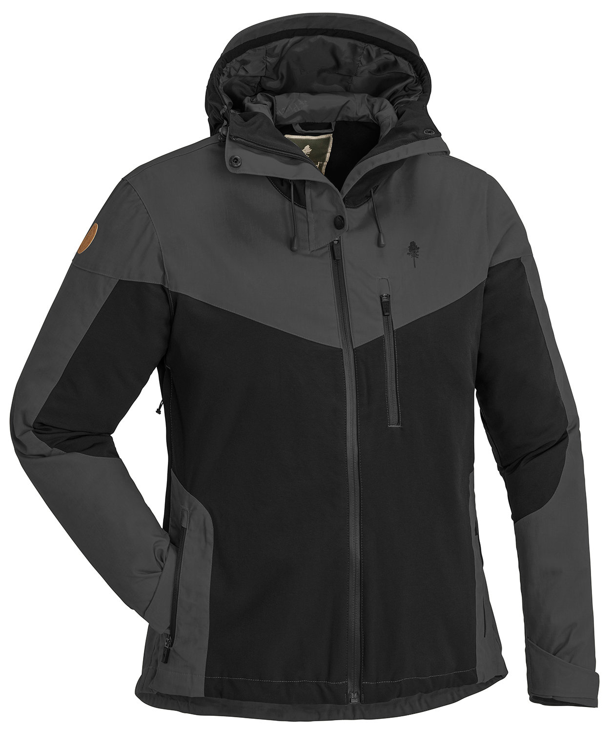 Pinewood&nbsp;Finnveden Hybrid Extreme damejakke, Black/Dark Anthracite