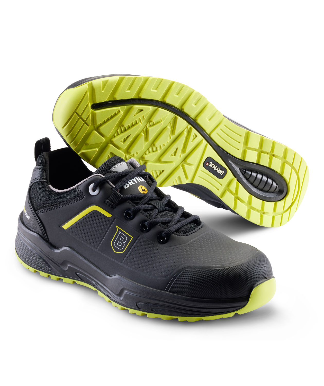 Brynje Active skyddsskor S3, Svart