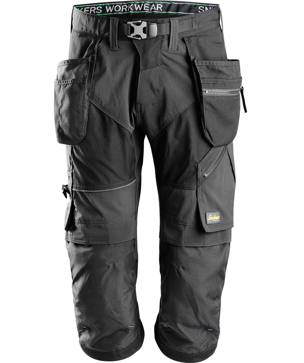 Snickers 3/4-Handwerkerhose FlexiWork 6905, Schwarz
