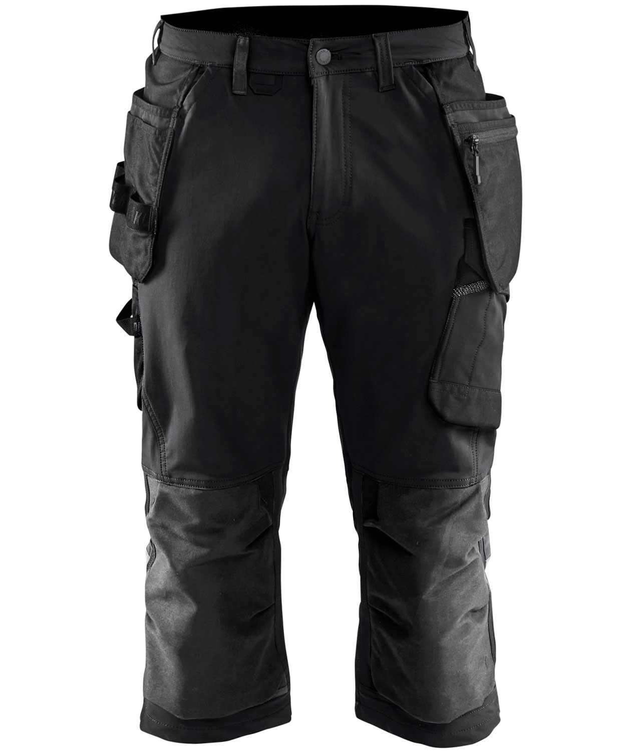 Bl&aring;kl&auml;der&nbsp;h&aring;ndv&aelig;rkerknickers full stretch, Sort/M&oslash;rkegr&aring;