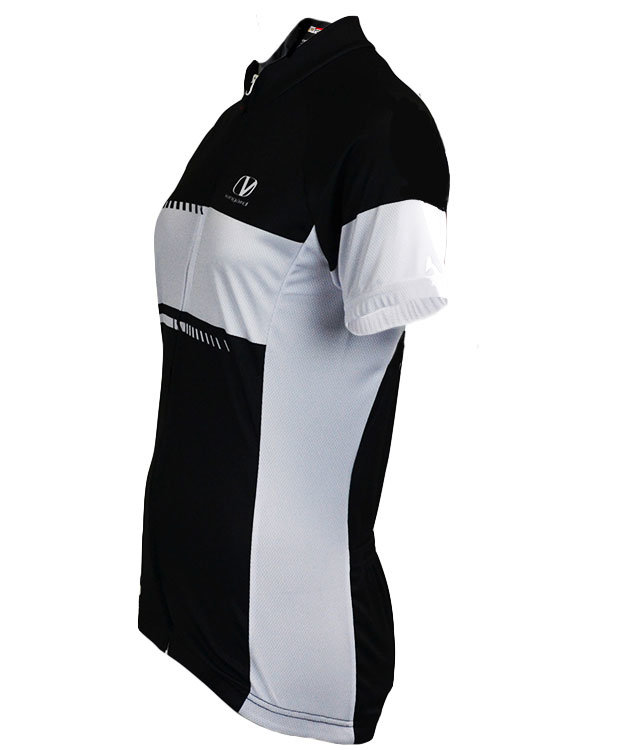 Vang&agrave;rd Universal women's short-sleeved bike jersey, Black, large image number 2