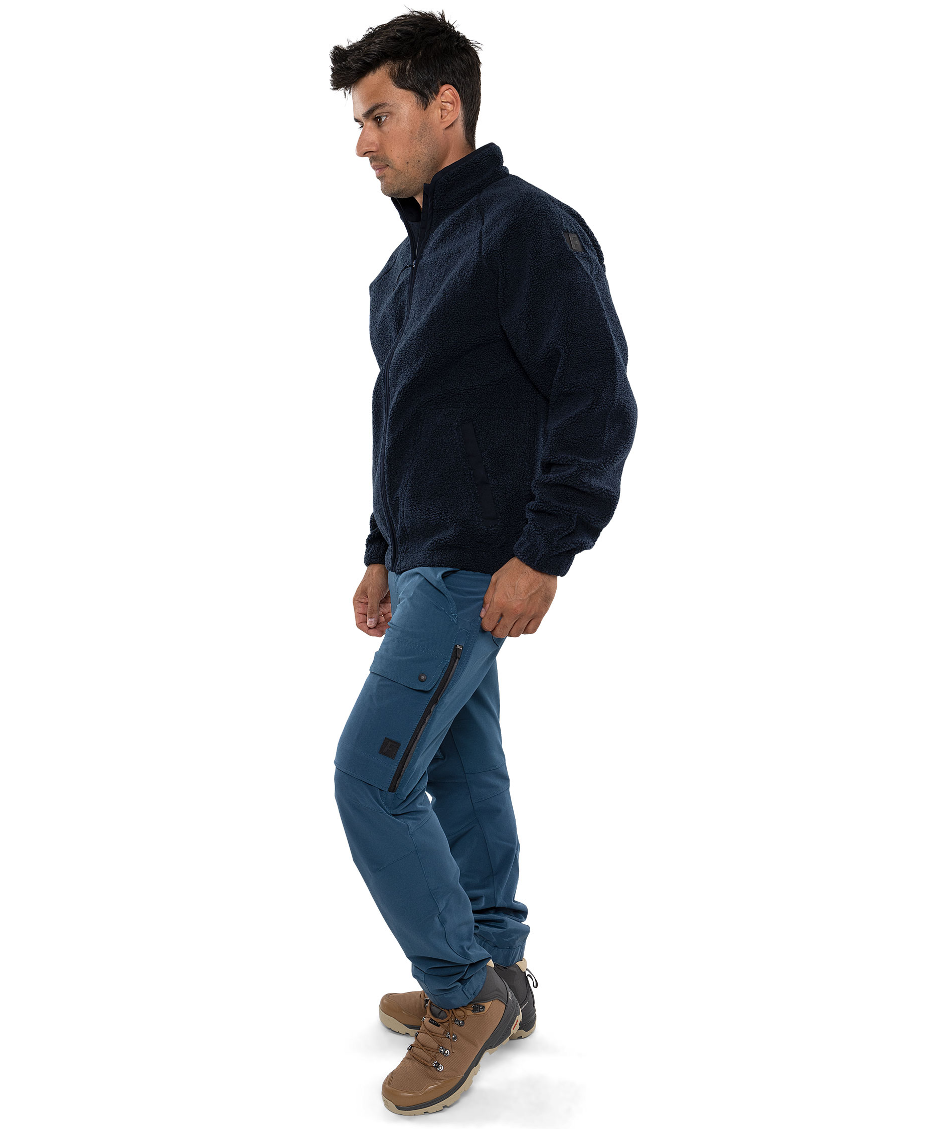 Fristads Copper p&auml;lsfiberjacka, M&ouml;rk Marinbl&aring;, large image number 8