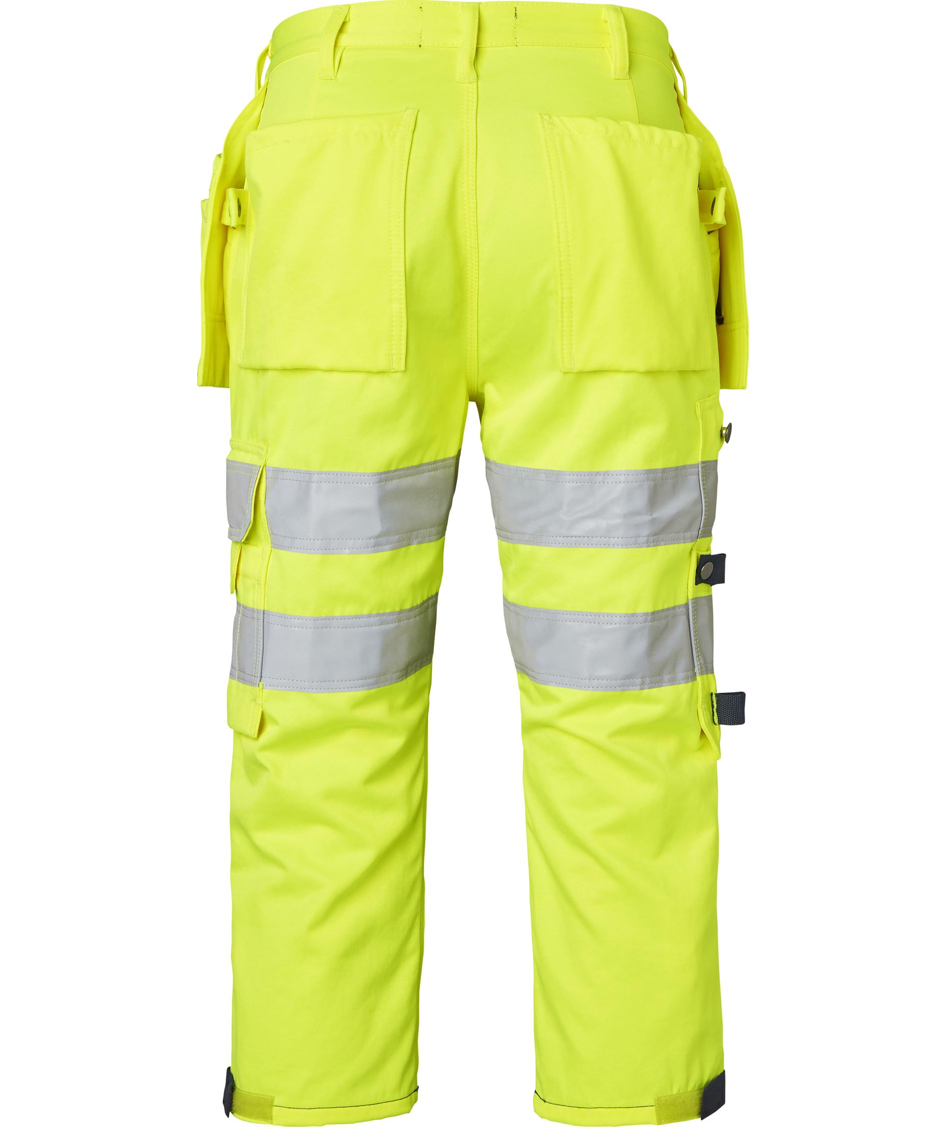 Top Swede hantverkspiratbyxa 218, Varsel Gul/Navy