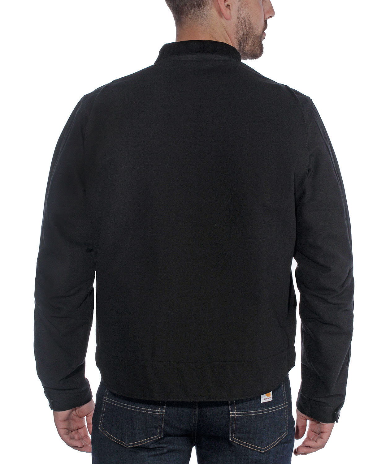 Carhartt Duck Detroit jakke, Sort, large image number 3